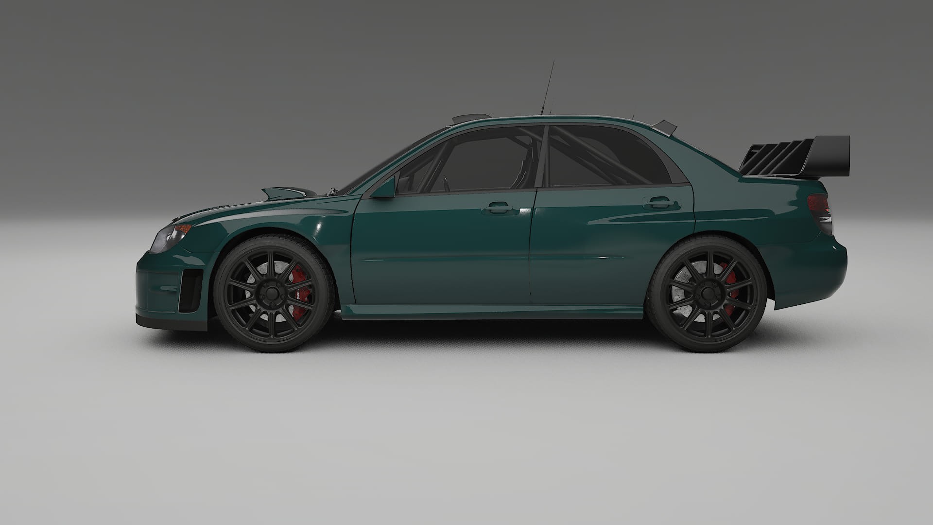 Subaru Impreza WRC GD TPU Paint Protection Film | INFERNO Color Change PPF Full Pre-Cut Kit