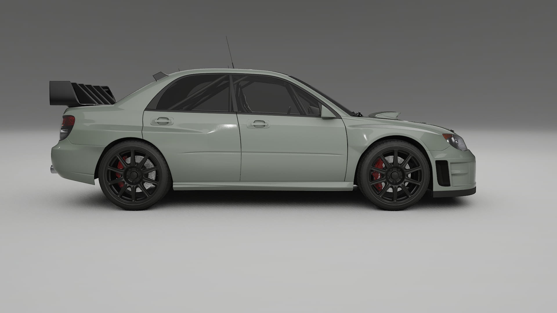 Subaru Impreza WRC GD TPU Paint Protection Film | SLATE Color Change PPF Full Pre-Cut Kit