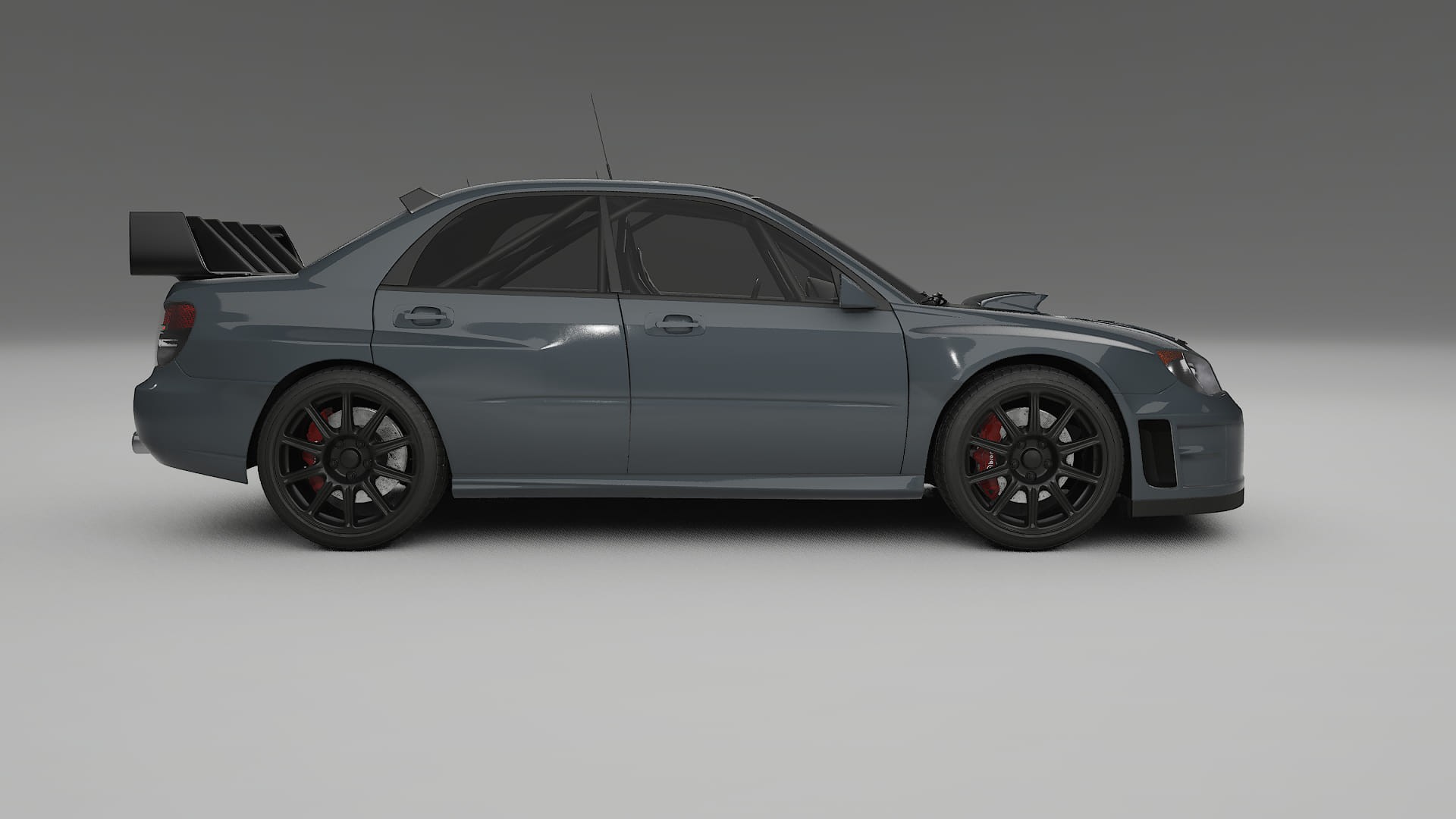 Subaru Impreza WRC GD TPU Paint Protection Film | GRANITE Color Change PPF Full Pre-Cut Kit