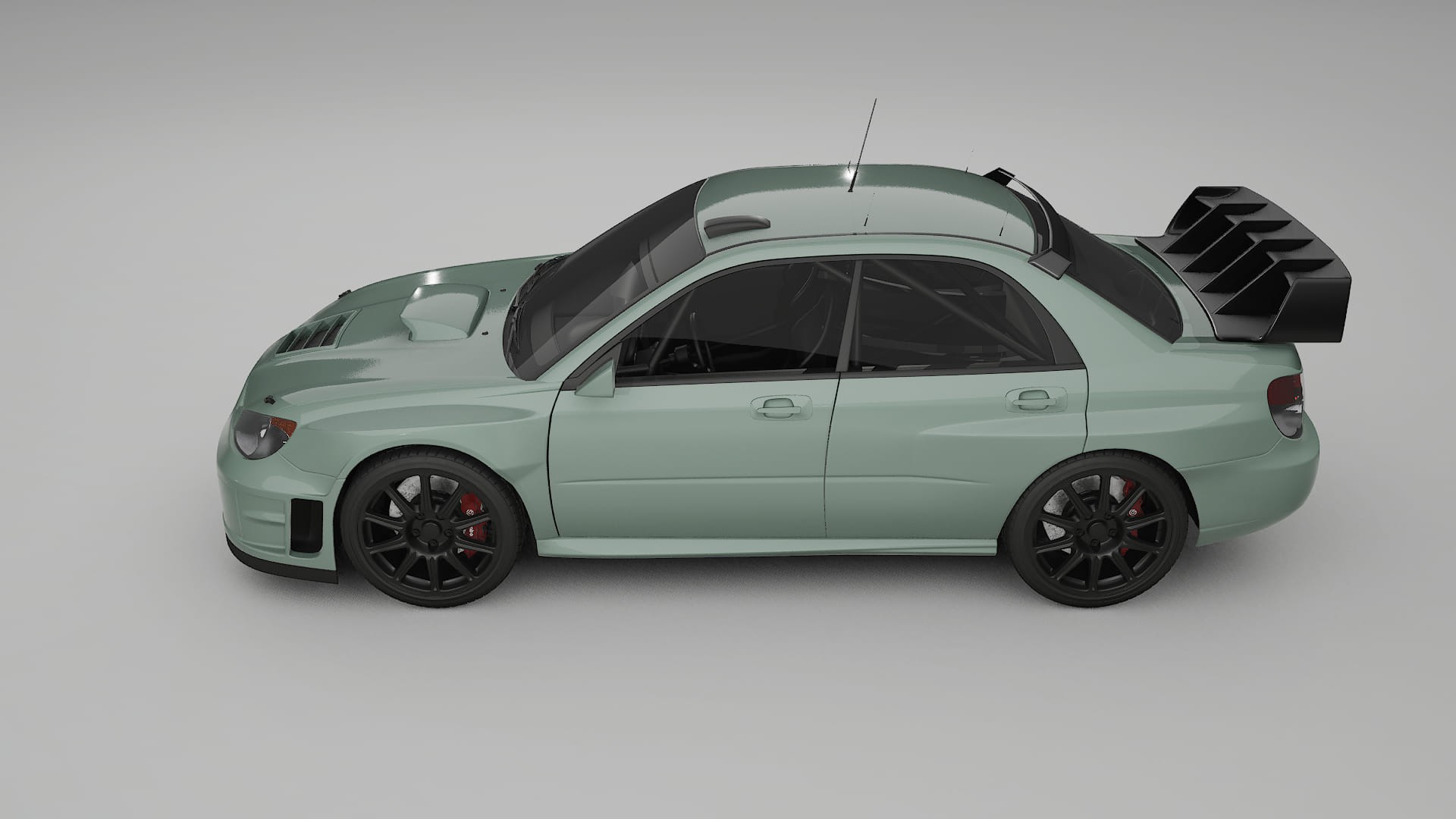 Subaru Impreza WRC GD TPU Paint Protection Film | CINDER Color Change PPF Full Pre-Cut Kit