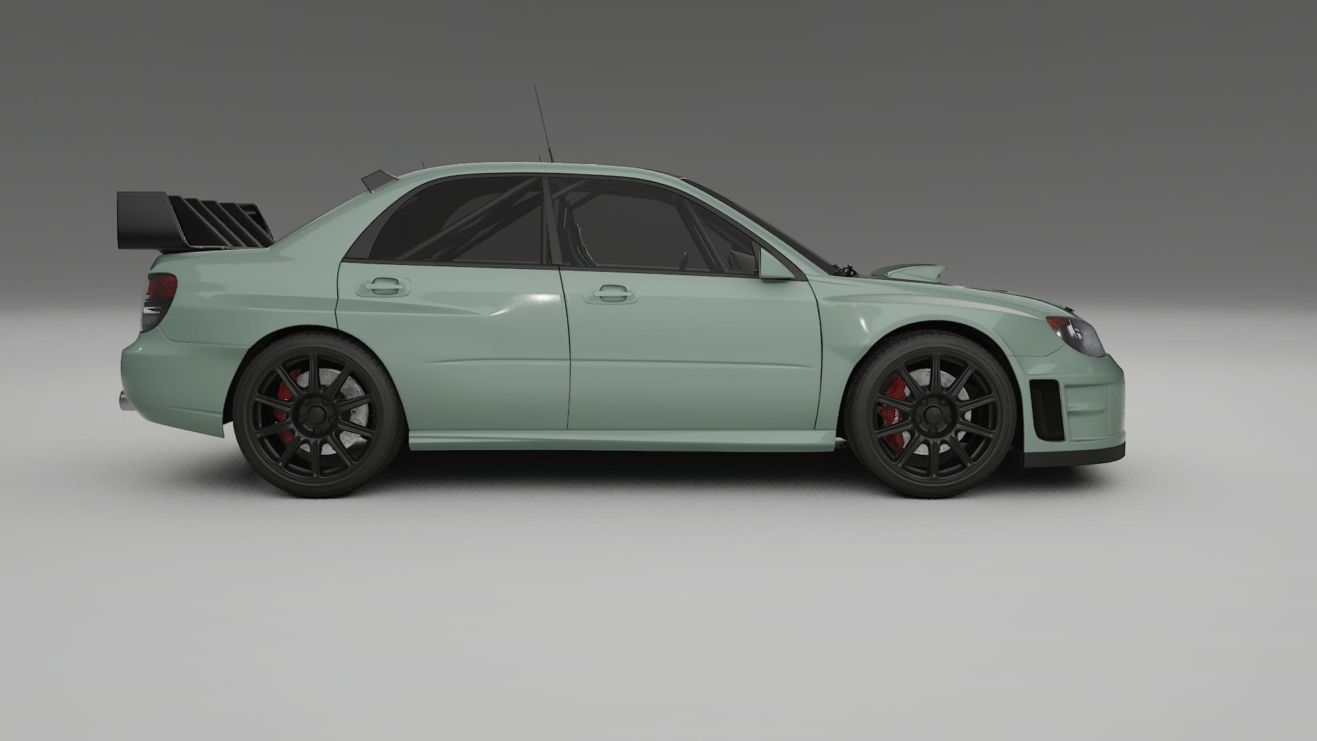 Subaru Impreza WRC GD TPU Paint Protection Film | CINDER Color Change PPF Full Pre-Cut Kit