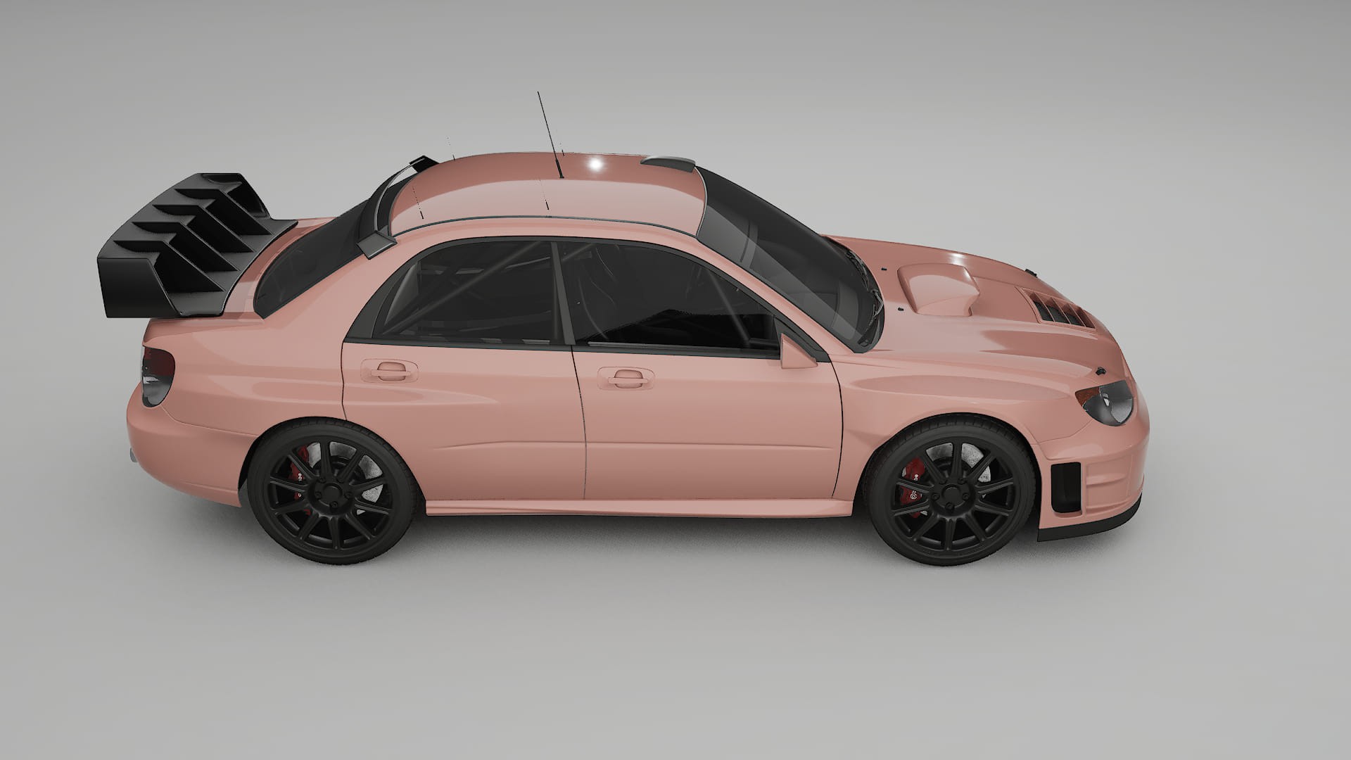 Subaru Impreza WRC GD TPU Paint Protection Film | BLUSH Color Change PPF Full Pre-Cut Kit