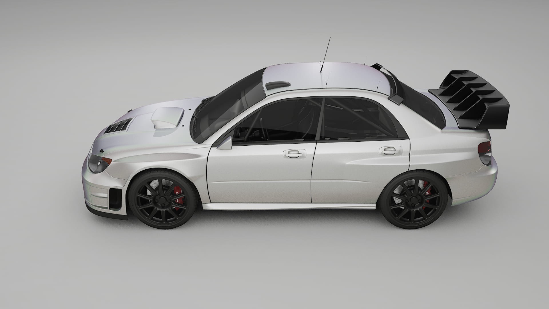 Subaru Impreza WRC GD TPU Paint Protection Film | NEBULA Color Change PPF Full Pre-Cut Kit