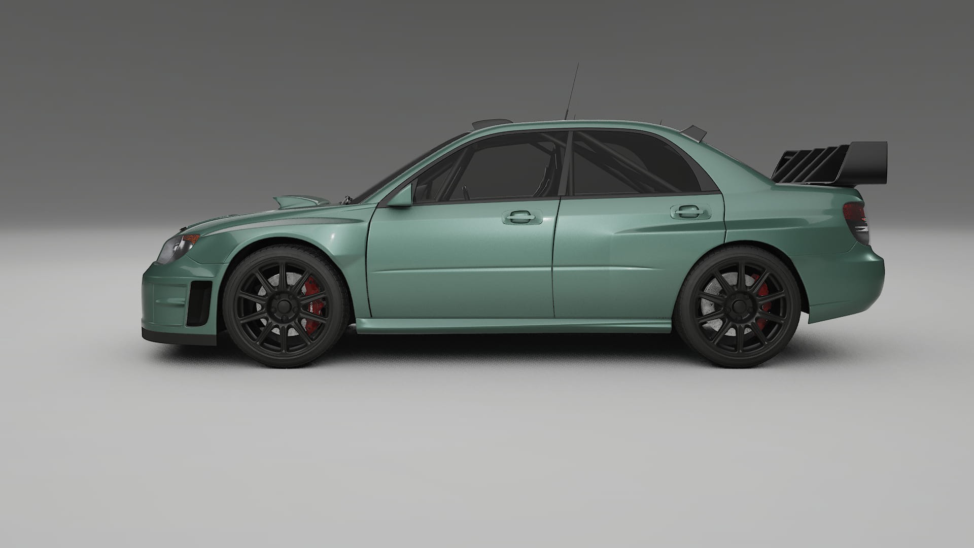 Subaru Impreza WRC GD TPU Paint Protection Film | EVERGREEN Color Change PPF Full Pre-Cut Kit