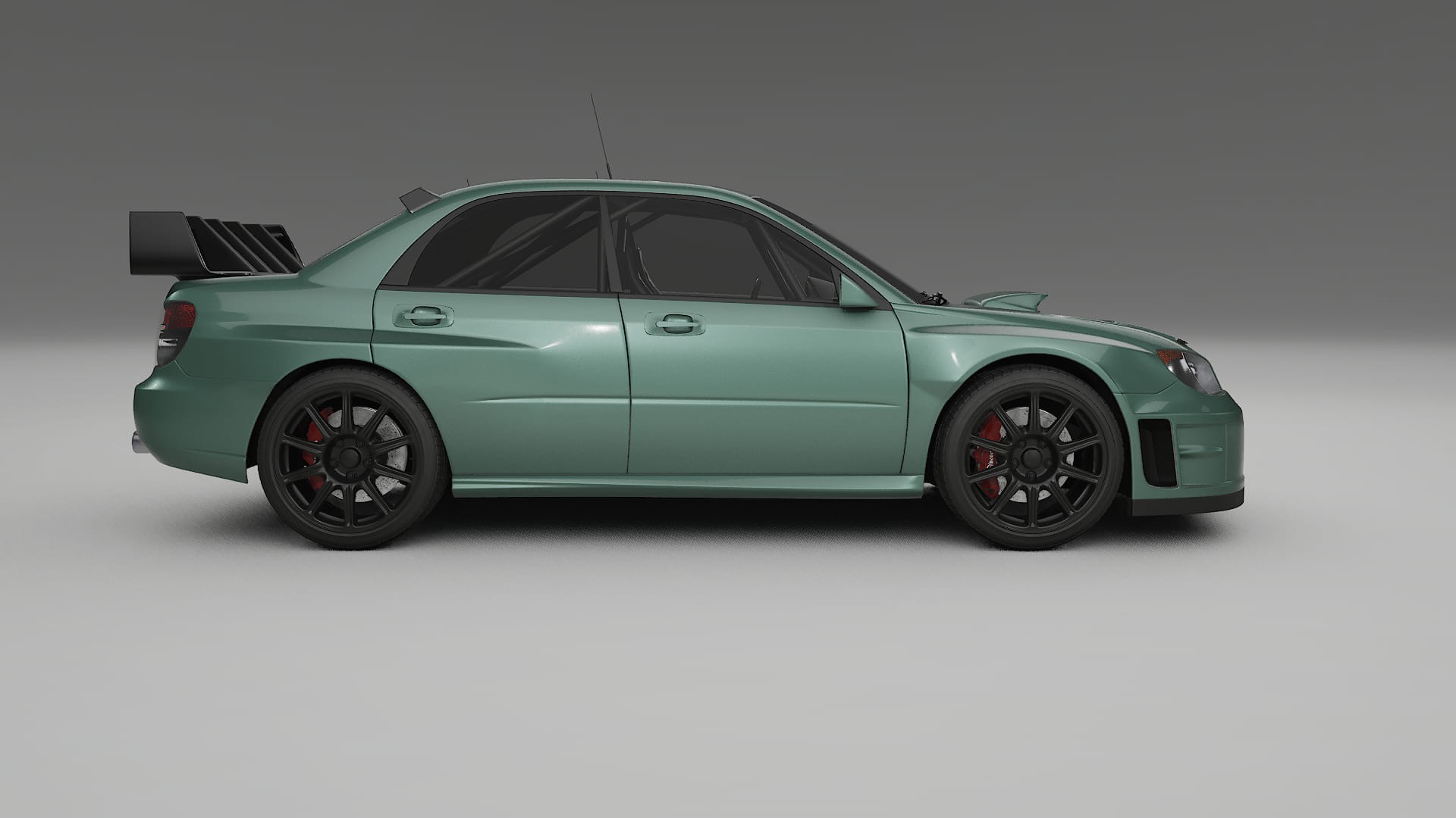 Subaru Impreza WRC GD TPU Paint Protection Film | EVERGREEN Color Change PPF Full Pre-Cut Kit