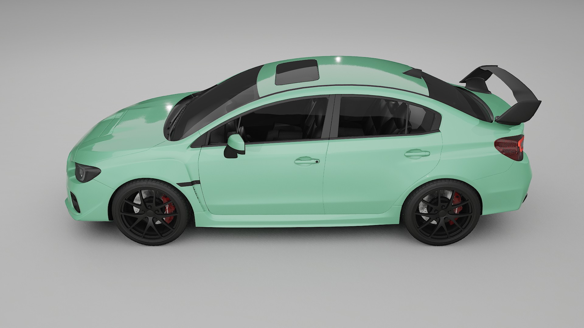 Subaru Impreza WRX Sti VA prefacelift pre-LCI TPU Paint Protection Film | DUSTY Color Change PPF Full Pre-Cut Kit