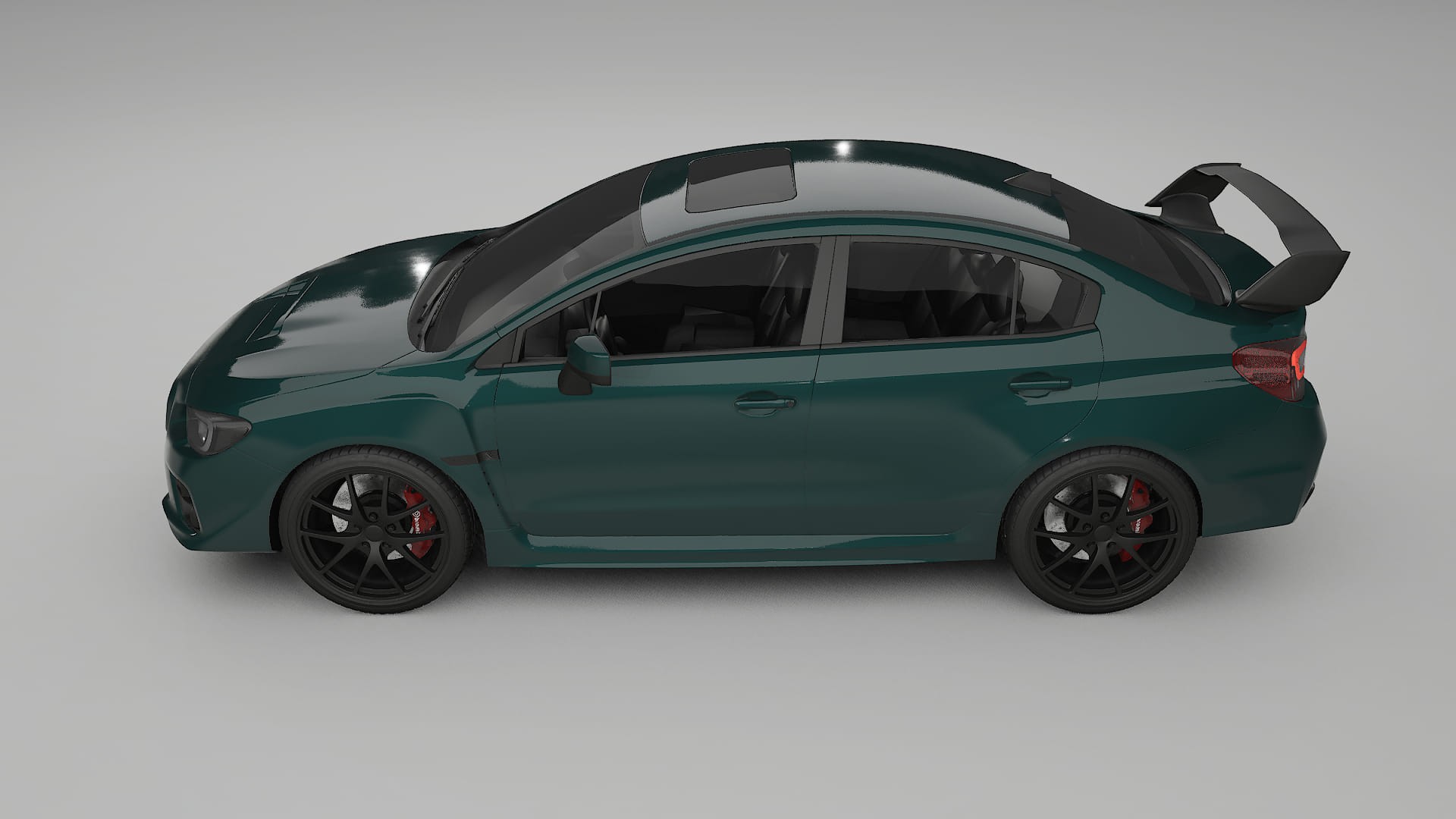 Subaru Impreza WRX Sti VA prefacelift pre-LCI TPU Paint Protection Film | INFERNO Color Change PPF Full Pre-Cut Kit