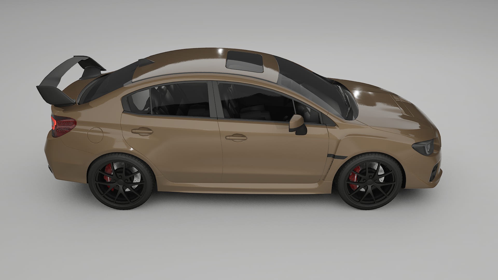 Subaru Impreza WRX Sti VA prefacelift pre-LCI TPU Paint Protection Film | SAHARA Color Change PPF Full Pre-Cut Kit