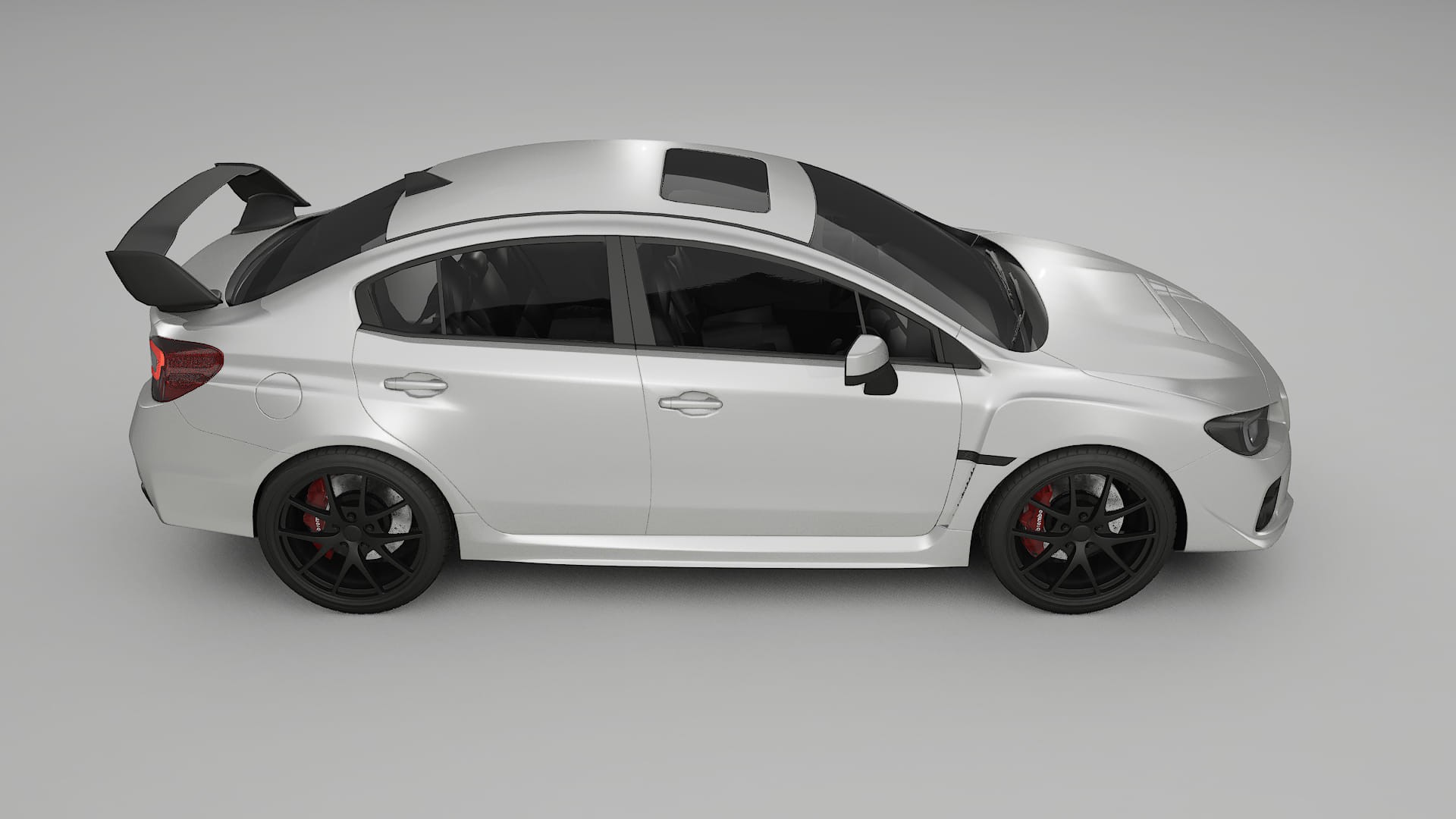 Subaru Impreza WRX Sti VA prefacelift pre-LCI TPU Paint Protection Film | OPAL Color Change PPF Full Pre-Cut Kit