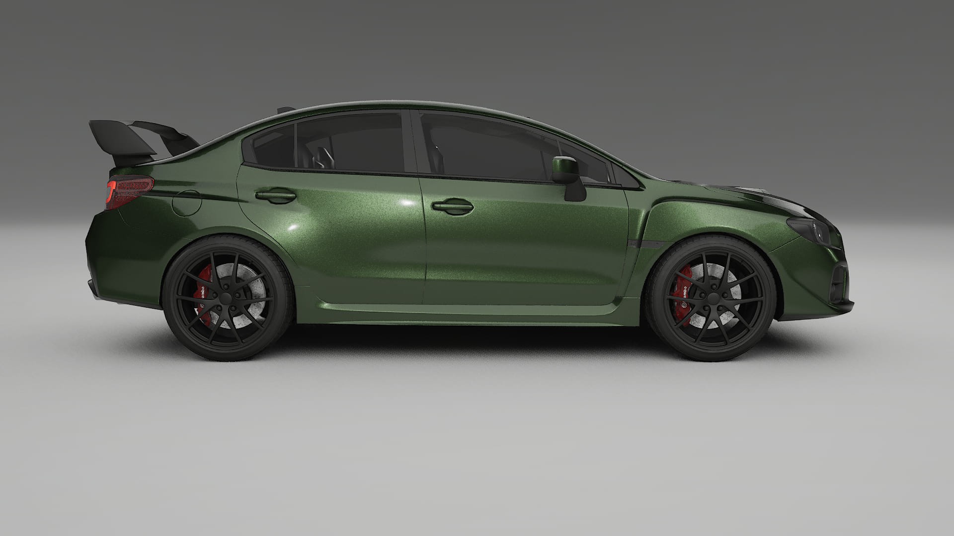 Subaru Impreza WRX Sti VA prefacelift pre-LCI TPU Paint Protection Film | LAGOON Color Change PPF Full Pre-Cut Kit