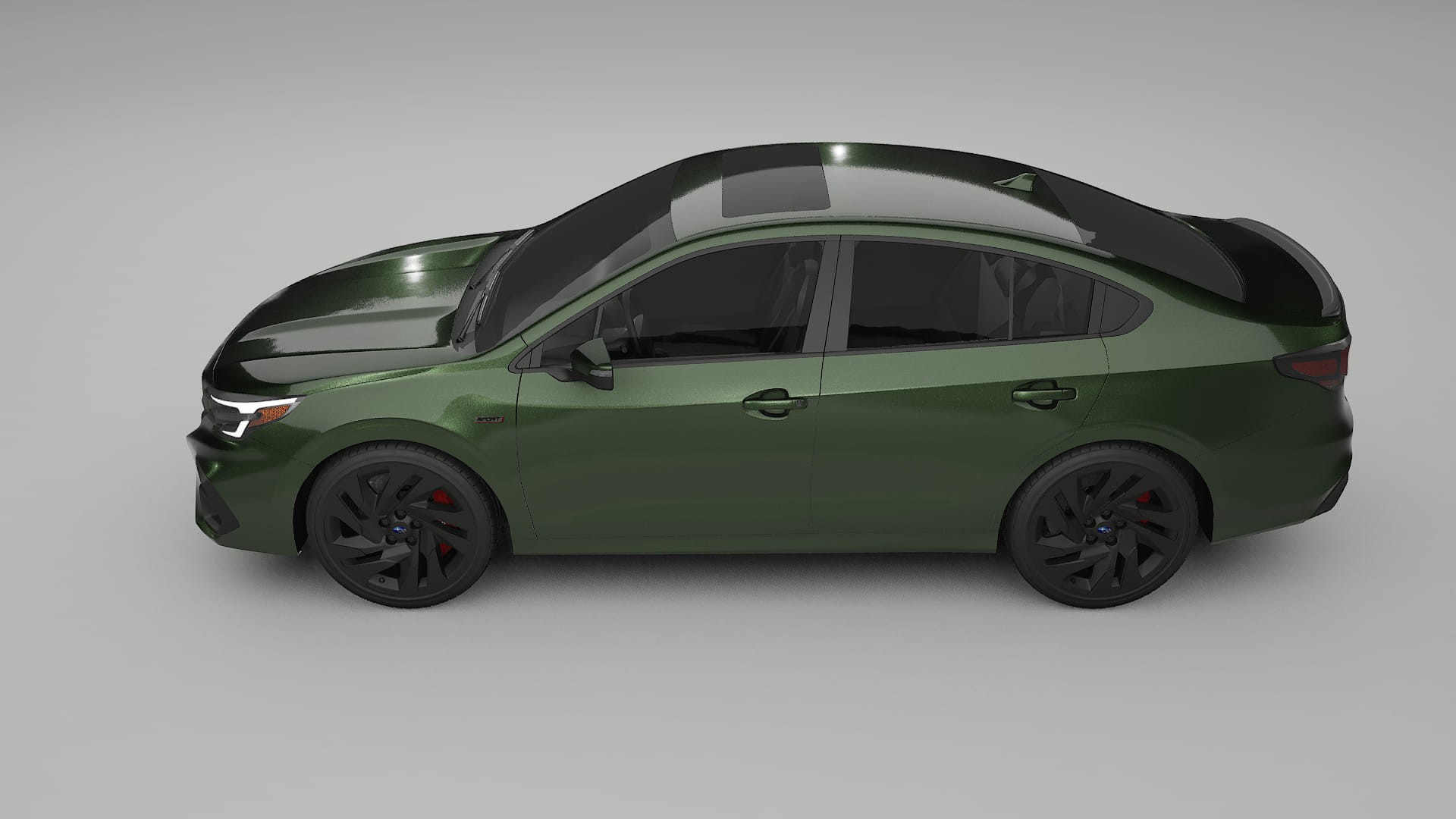 Subaru Legacy BW TPU Paint Protection Film | LAGOON Color Change PPF Full Pre-Cut Kit