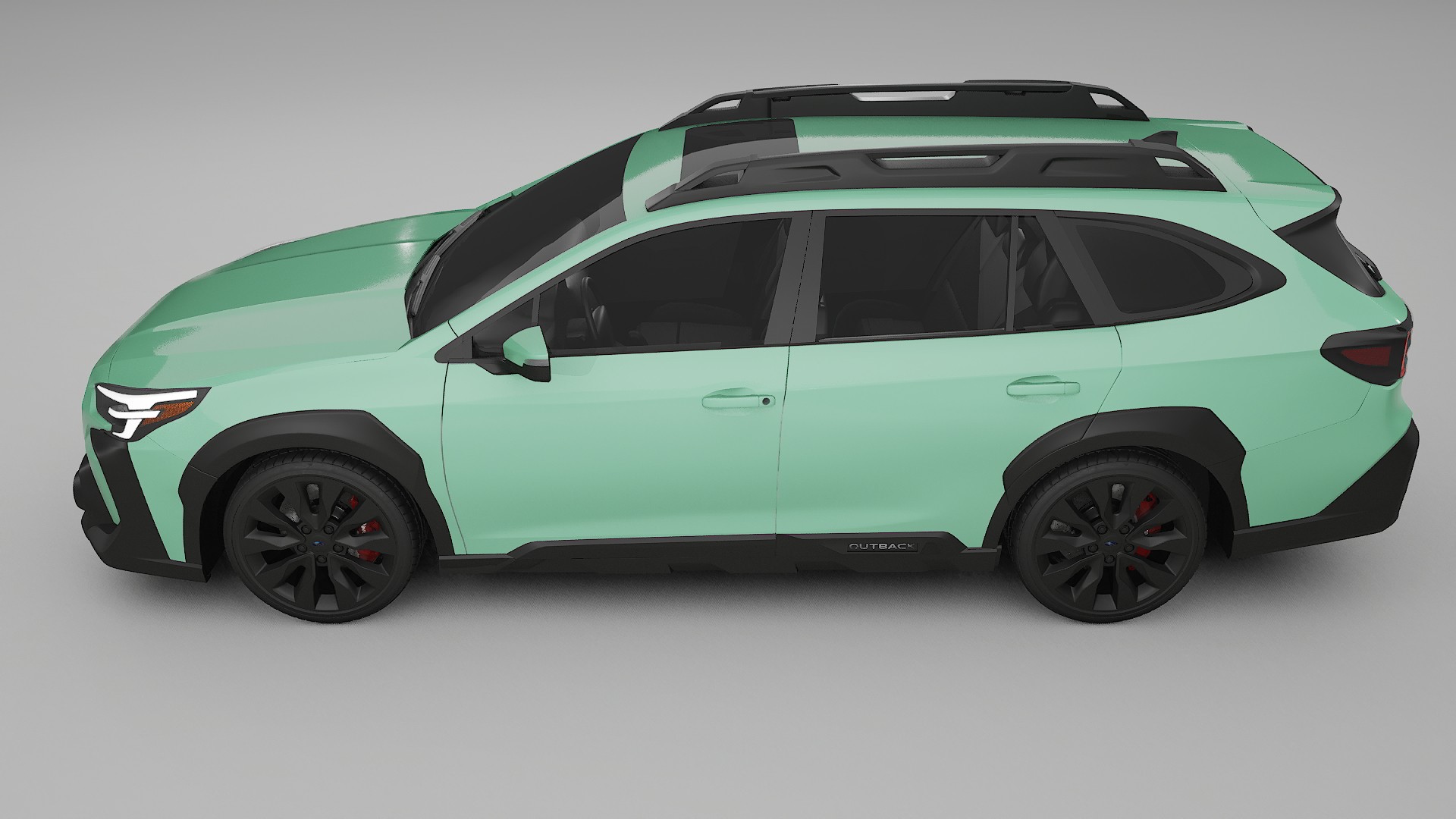 Subaru Outback VI BS facelift LCI TPU Paint Protection Film | DUSTY Color Change PPF Full Pre-Cut Kit