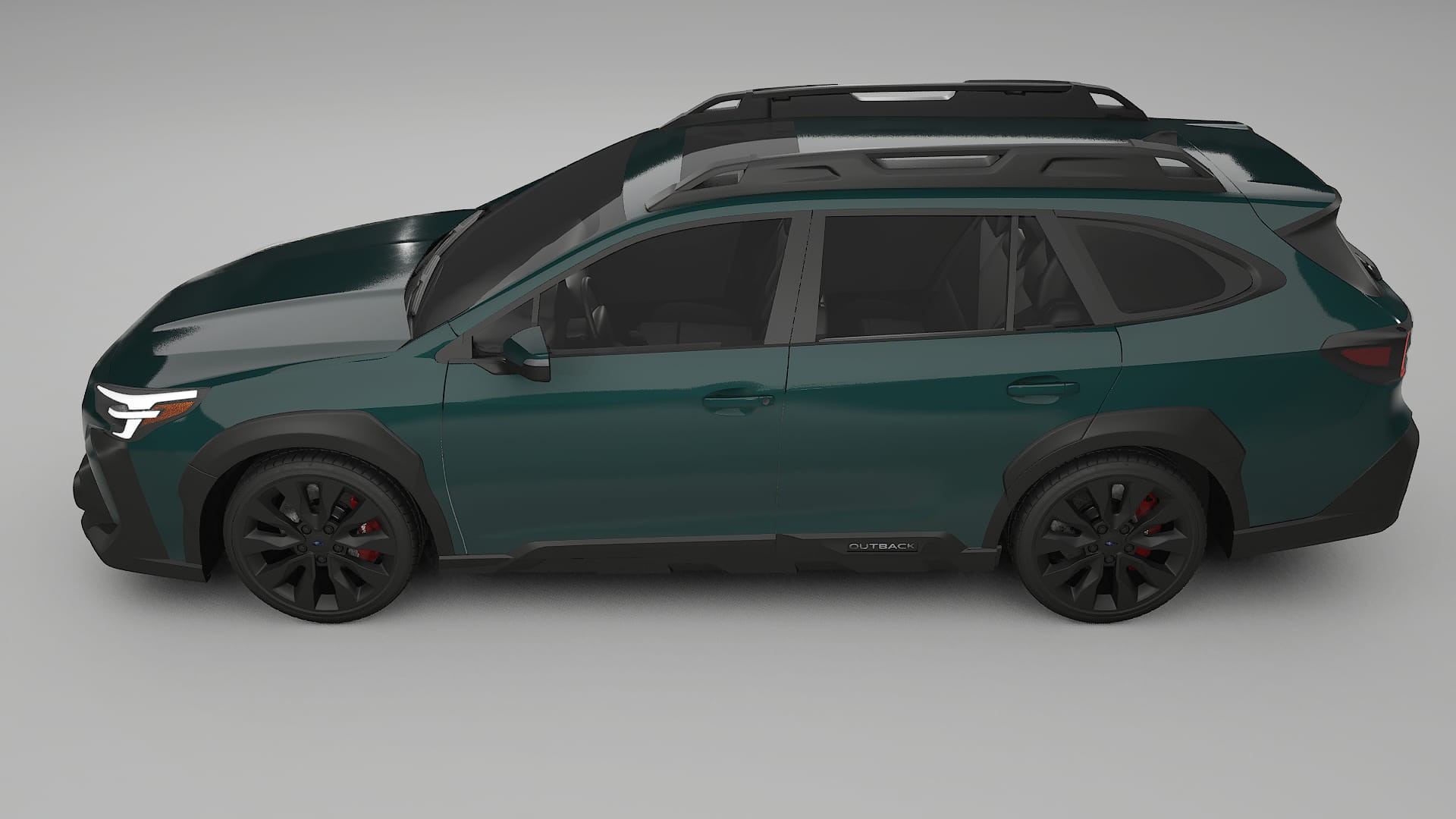 Subaru Outback VI BS facelift LCI TPU Paint Protection Film | INFERNO Color Change PPF Full Pre-Cut Kit