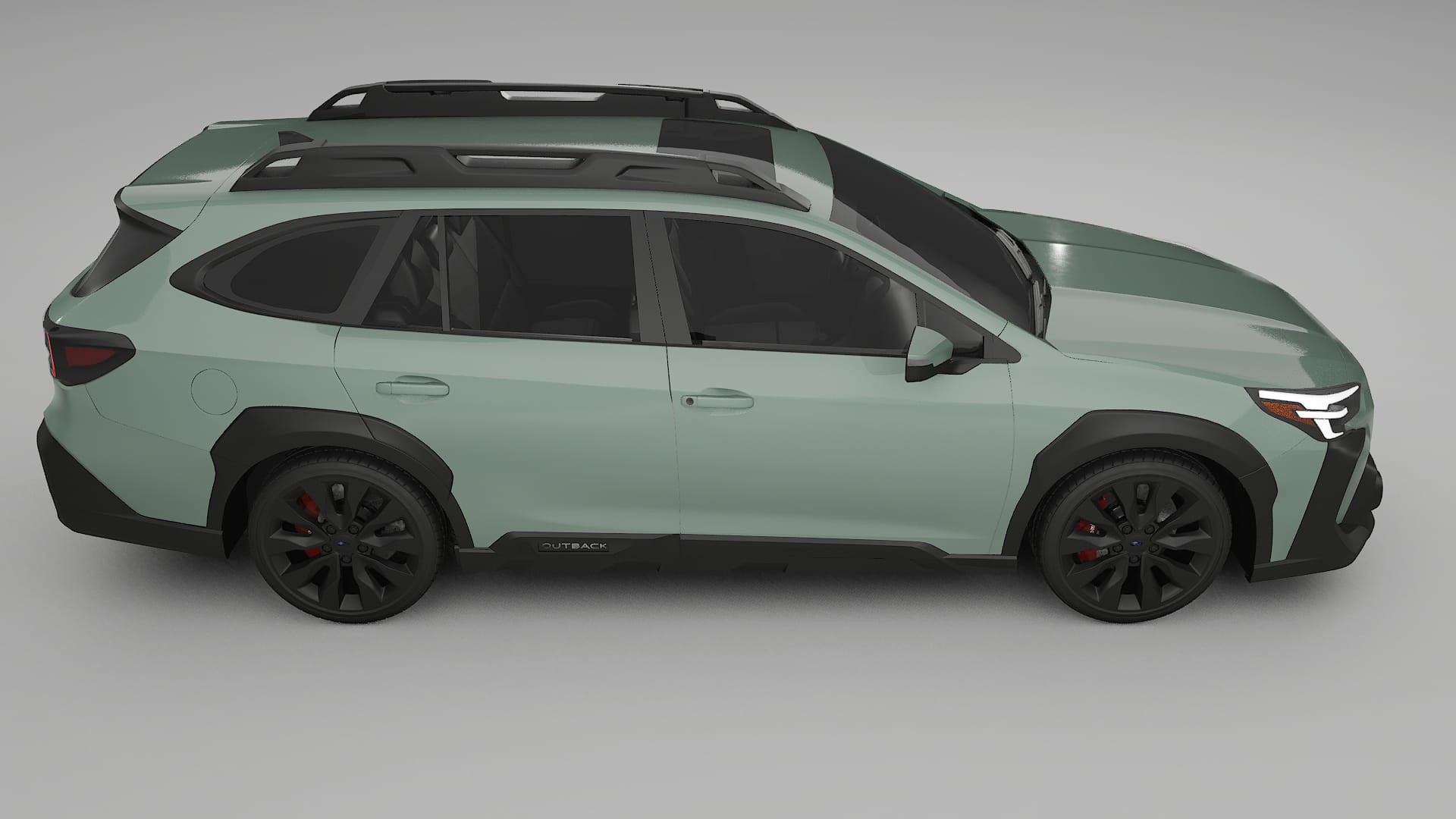 Subaru Outback VI BS facelift LCI TPU Paint Protection Film | CINDER Color Change PPF Full Pre-Cut Kit