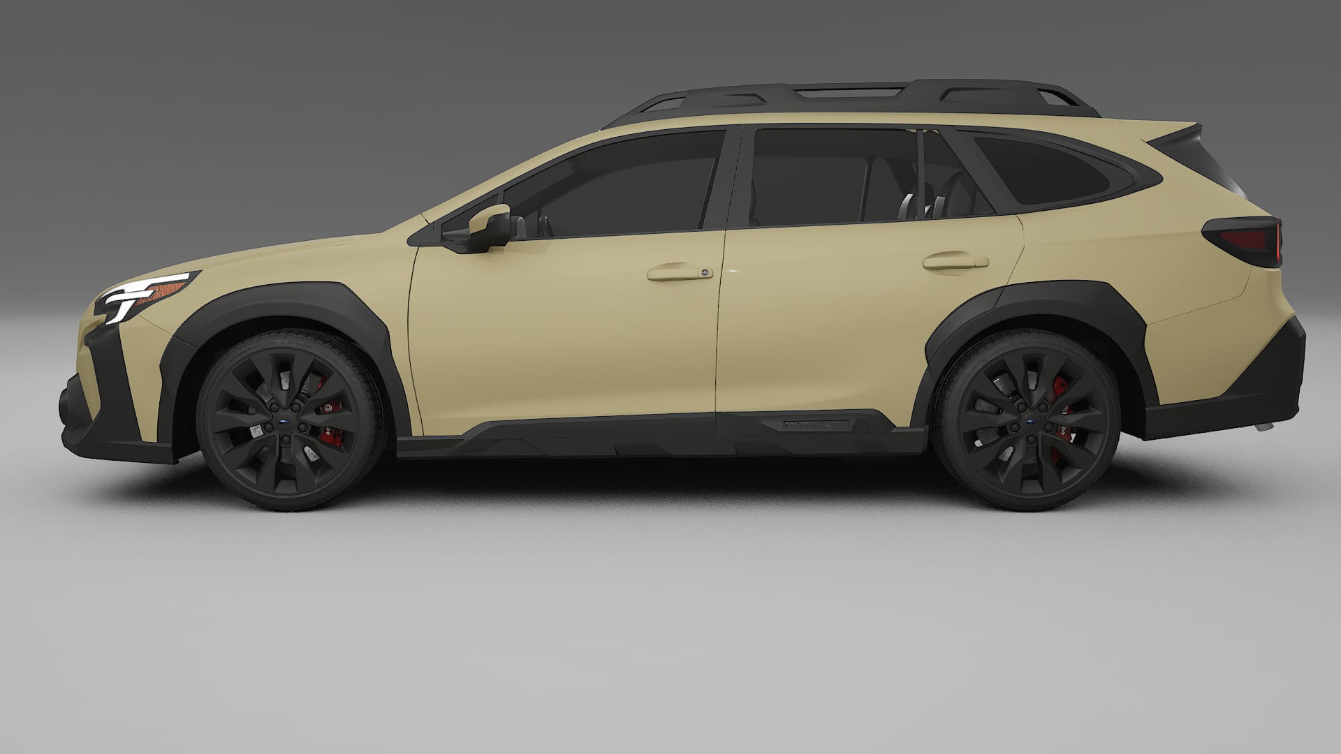 Subaru Outback VI BS facelift LCI TPU Paint Protection Film | SAND Color Change PPF Full Pre-Cut Kit