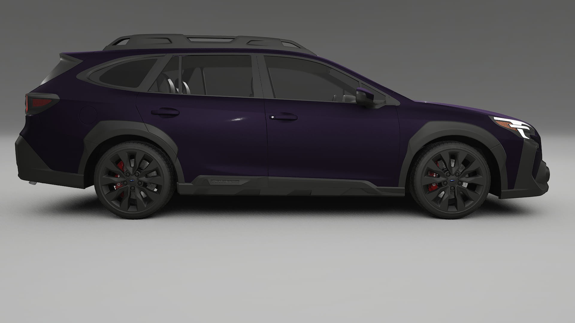 Subaru Outback VI BS facelift LCI TPU Paint Protection Film | VIOLET Color Change PPF Full Pre-Cut Kit