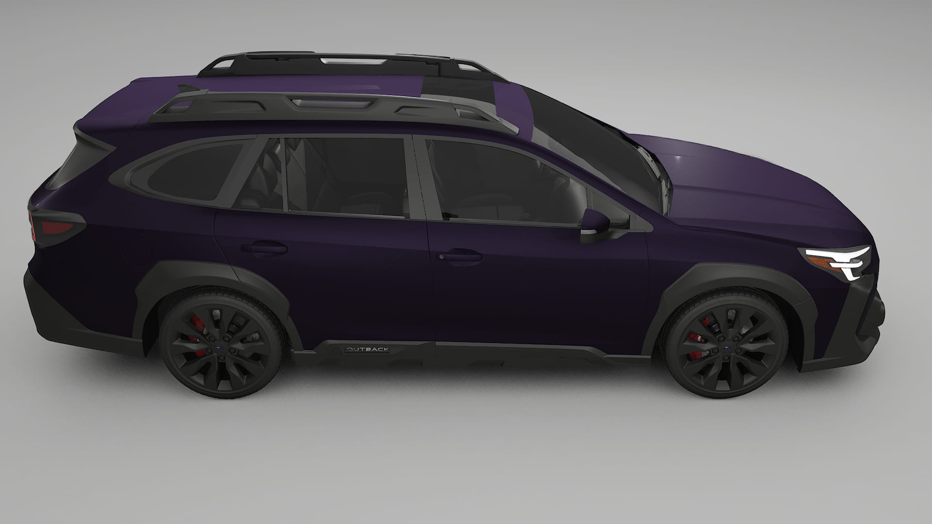 Subaru Outback VI BS facelift LCI TPU Paint Protection Film | VIOLET Color Change PPF Full Pre-Cut Kit