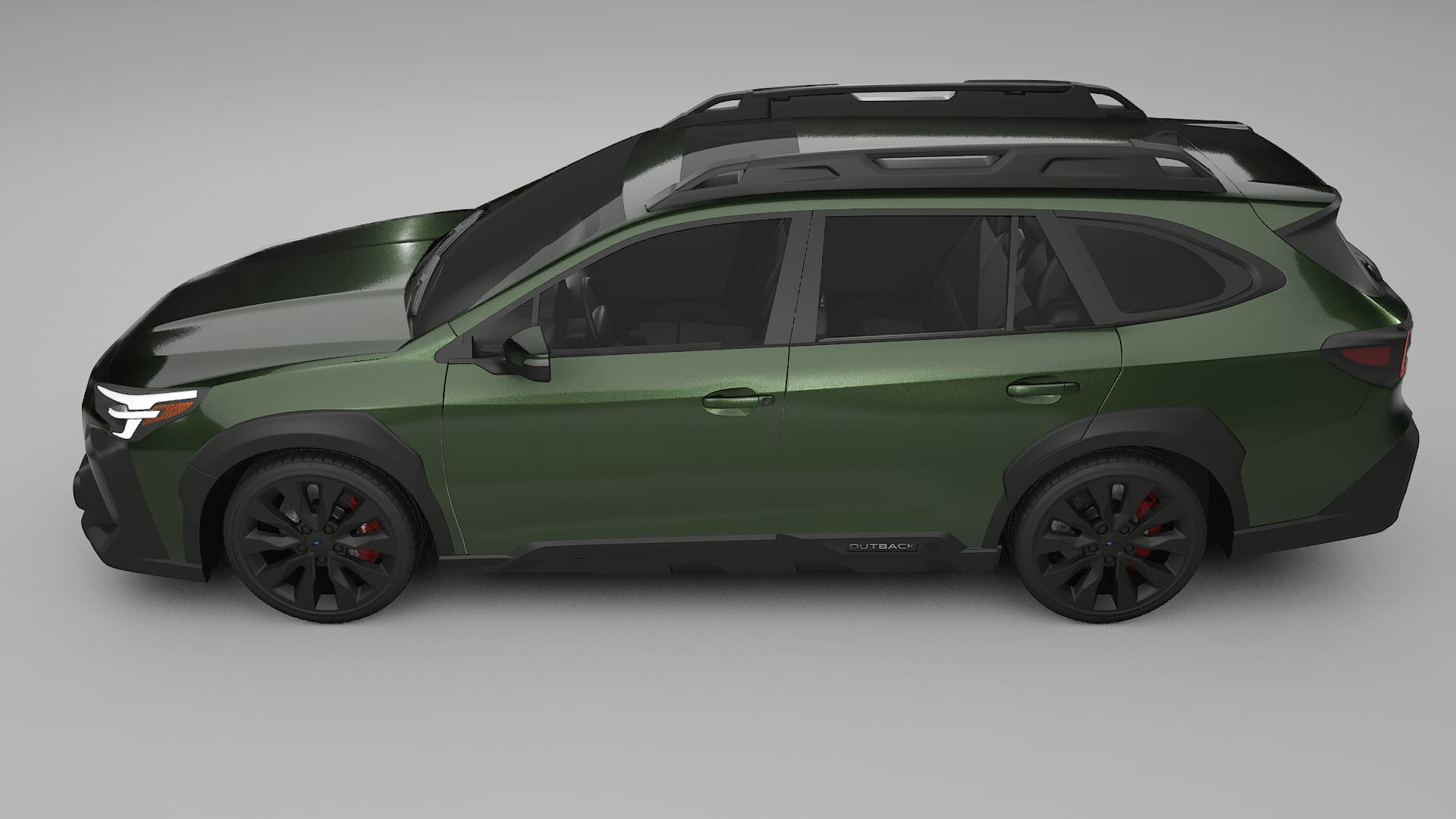 Subaru Outback VI BS facelift LCI TPU Paint Protection Film | LAGOON Color Change PPF Full Pre-Cut Kit