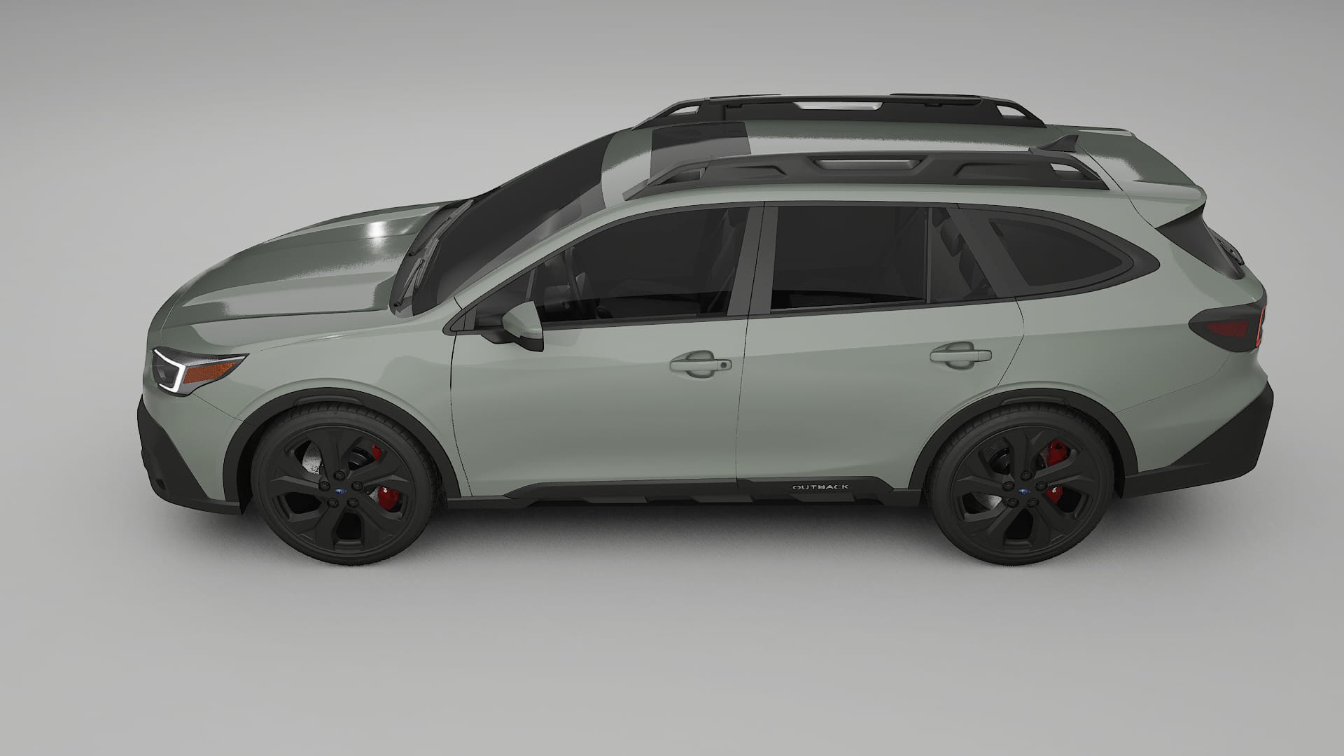 Subaru Outback VI BS prefacelift pre-LCI TPU Paint Protection Film | SLATE Color Change PPF Full Pre-Cut Kit