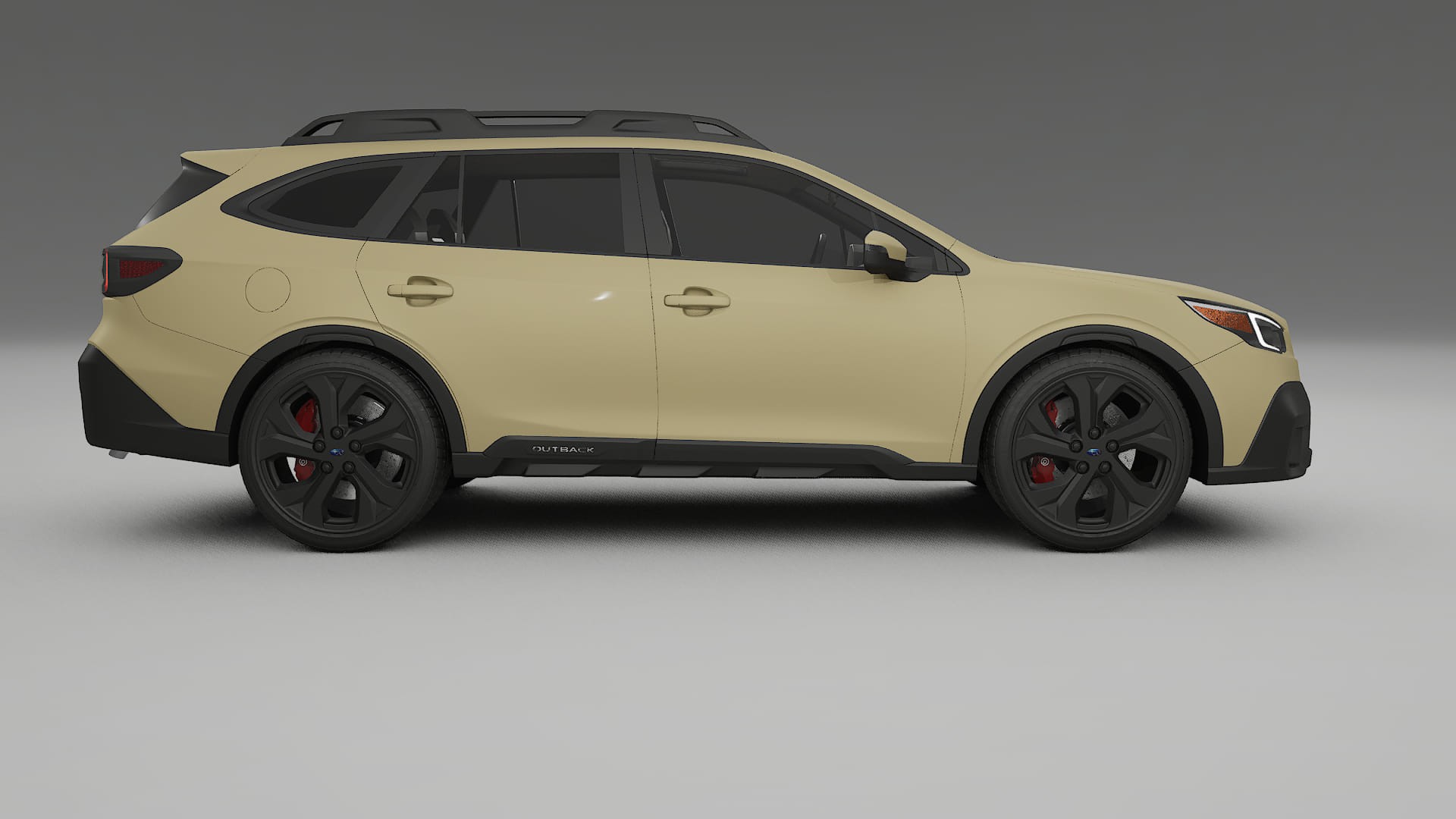 Subaru Outback VI BS prefacelift pre-LCI TPU Paint Protection Film | SAND Color Change PPF Full Pre-Cut Kit