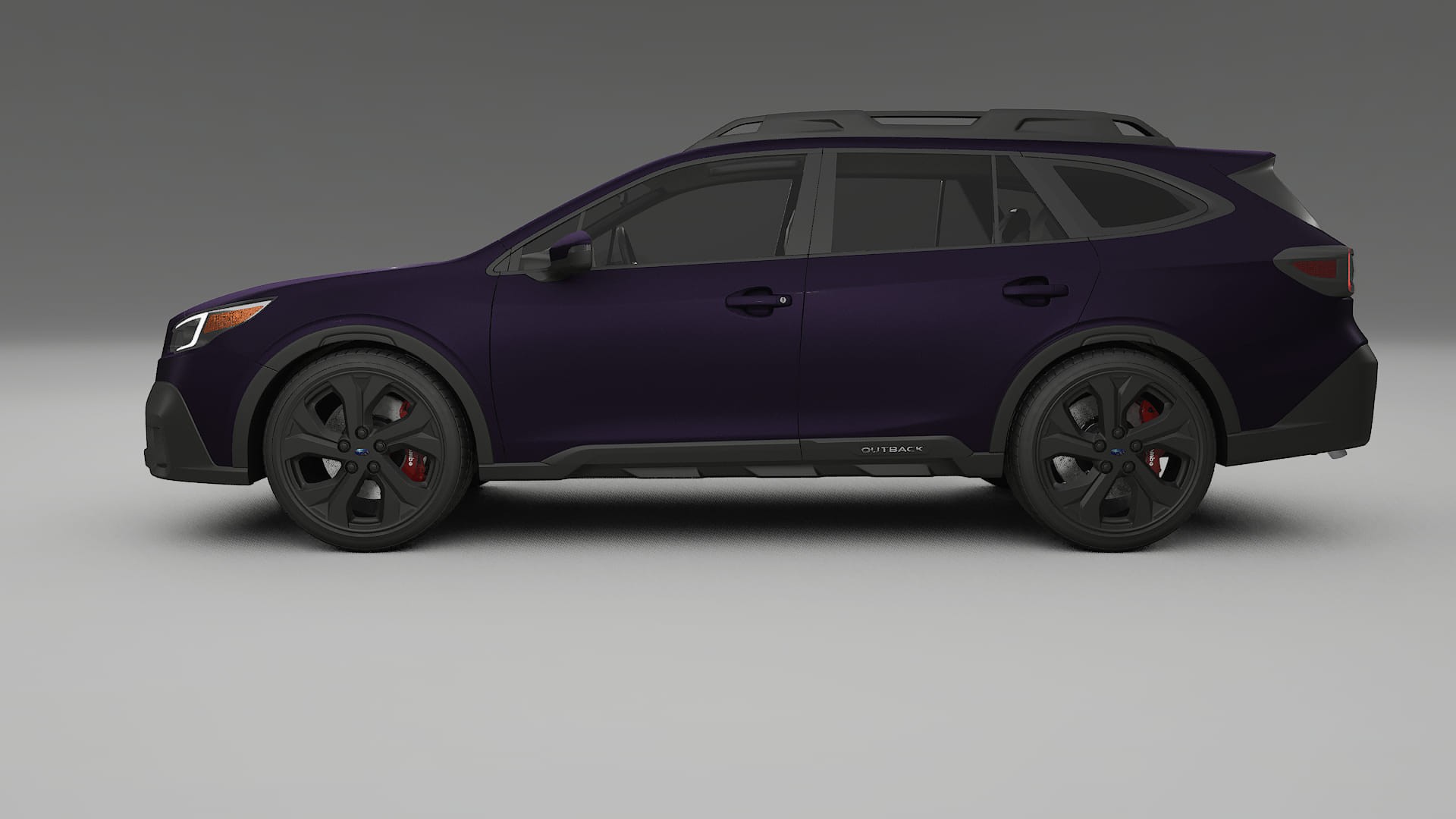 Subaru Outback VI BS prefacelift pre-LCI TPU Paint Protection Film | VIOLET Color Change PPF Full Pre-Cut Kit
