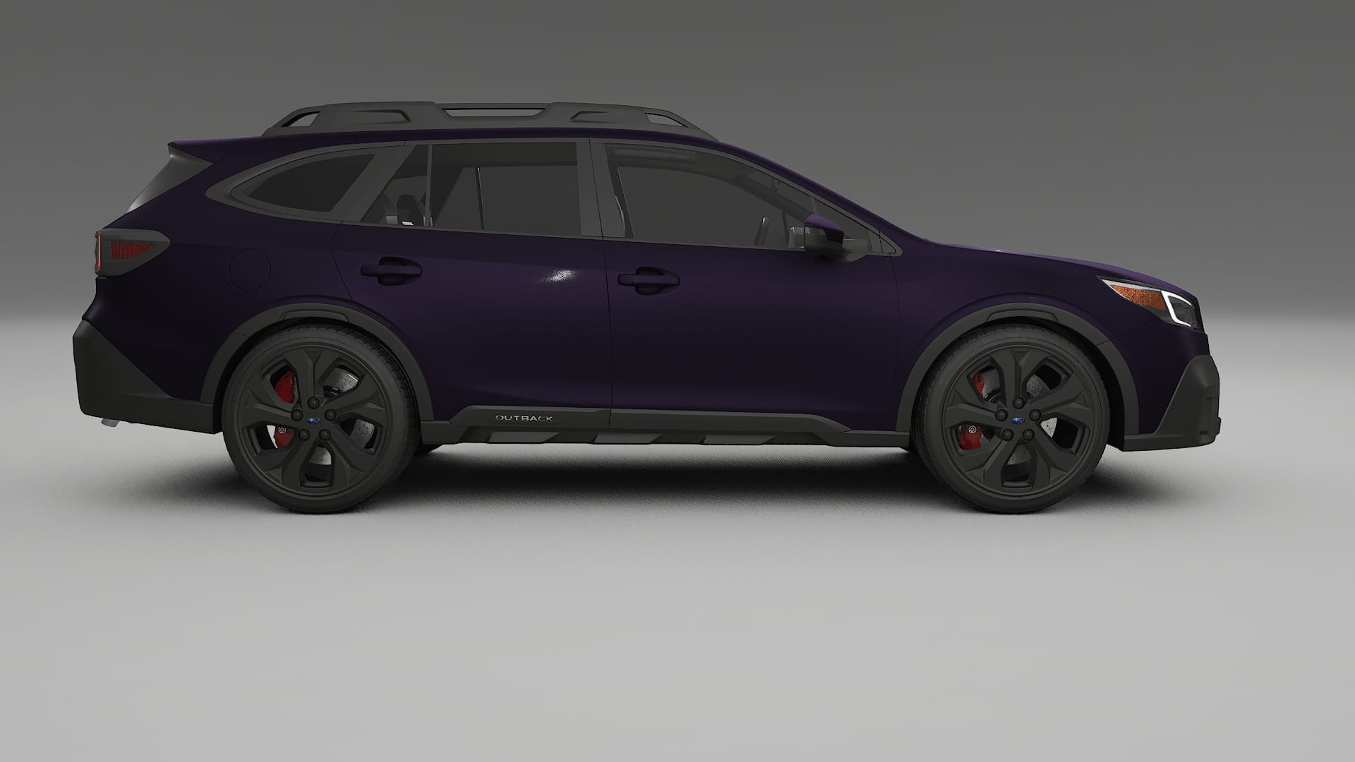 Subaru Outback VI BS prefacelift pre-LCI TPU Paint Protection Film | VIOLET Color Change PPF Full Pre-Cut Kit