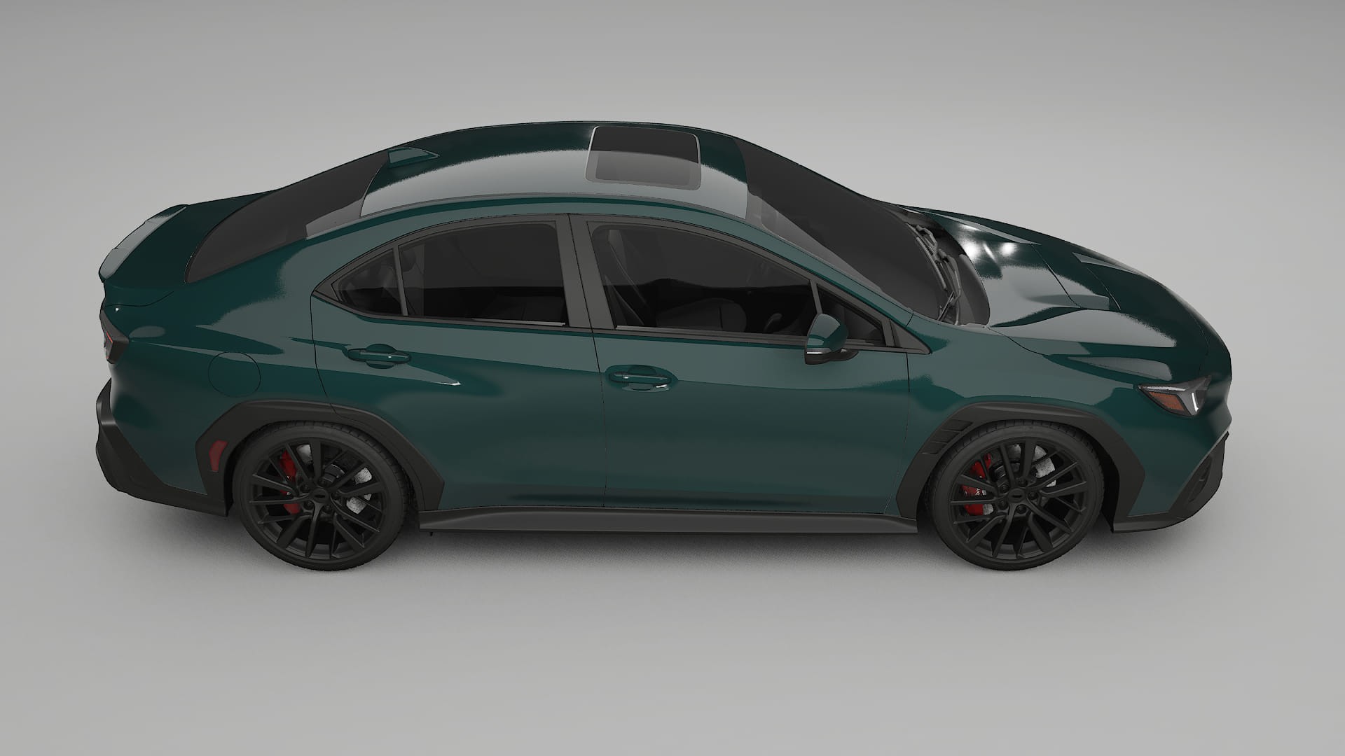 Subaru WRX VB TPU Paint Protection Film | INFERNO Color Change PPF Full Pre-Cut Kit