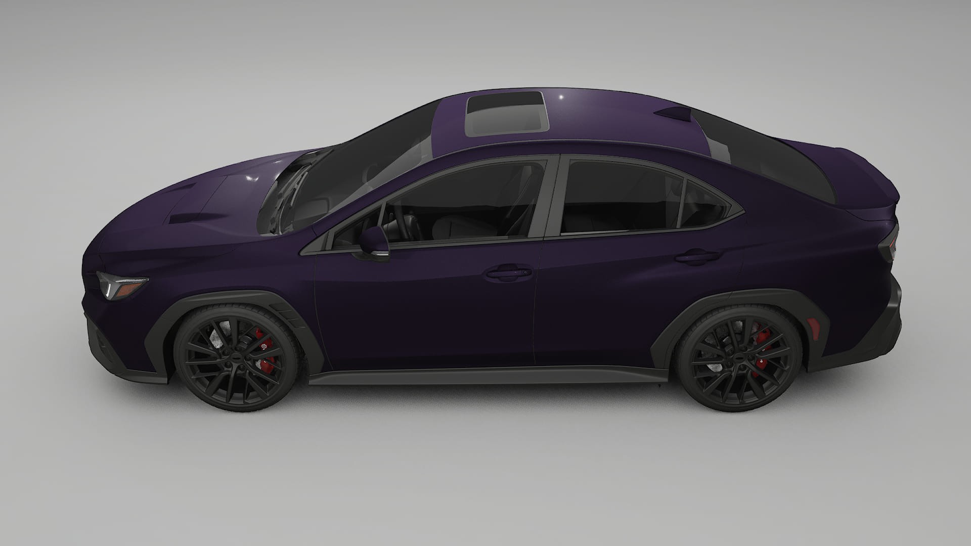 Subaru WRX VB TPU Paint Protection Film | VIOLET Color Change PPF Full Pre-Cut Kit