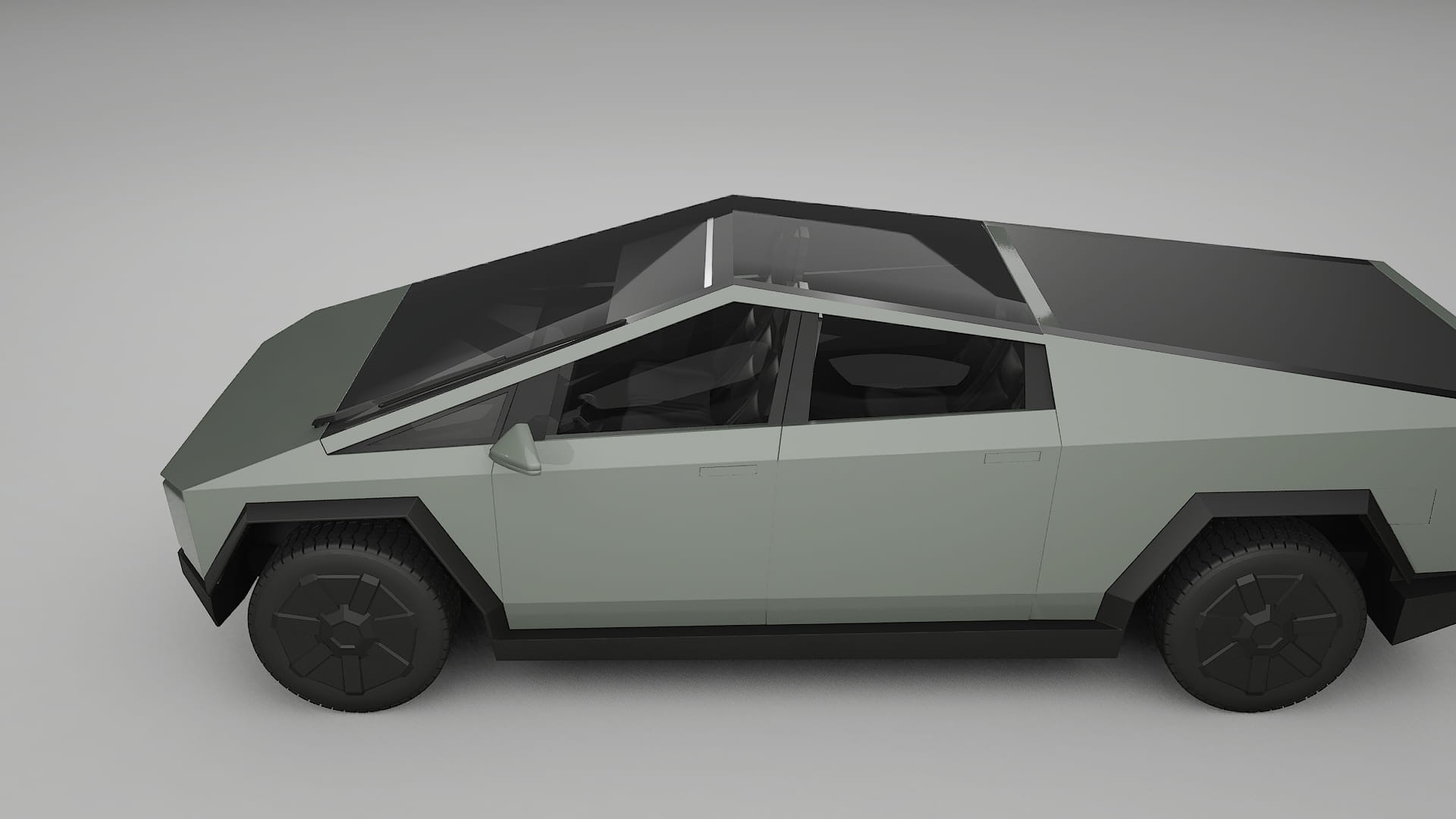 Tesla Cybertruck TPU Paint Protection Film | SLATE Color Change PPF Full Pre-Cut Kit