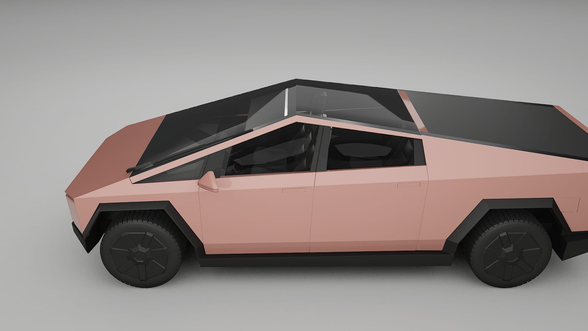 Tesla Cybertruck TPU Paint Protection Film | BLUSH Color Change PPF Full Pre-Cut Kit