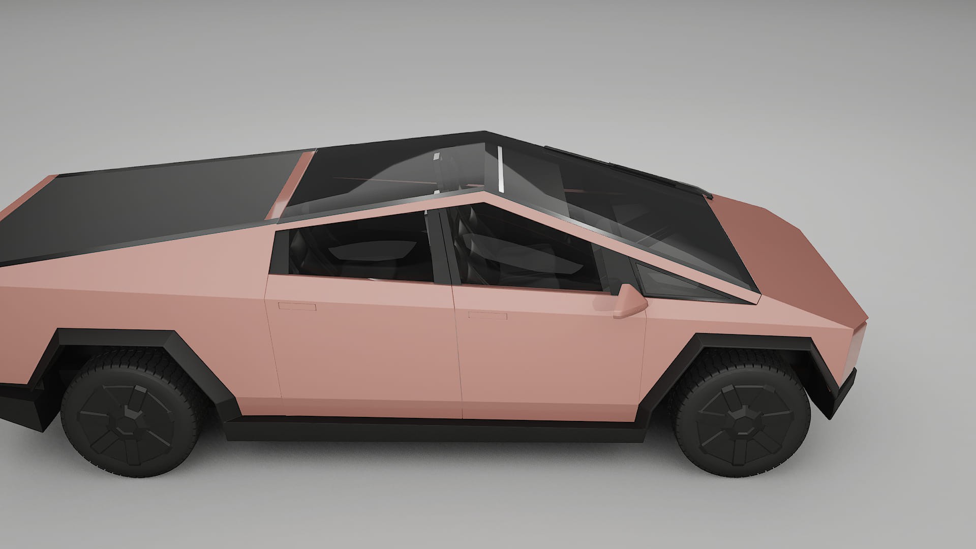 Tesla Cybertruck TPU Paint Protection Film | BLUSH Color Change PPF Full Pre-Cut Kit