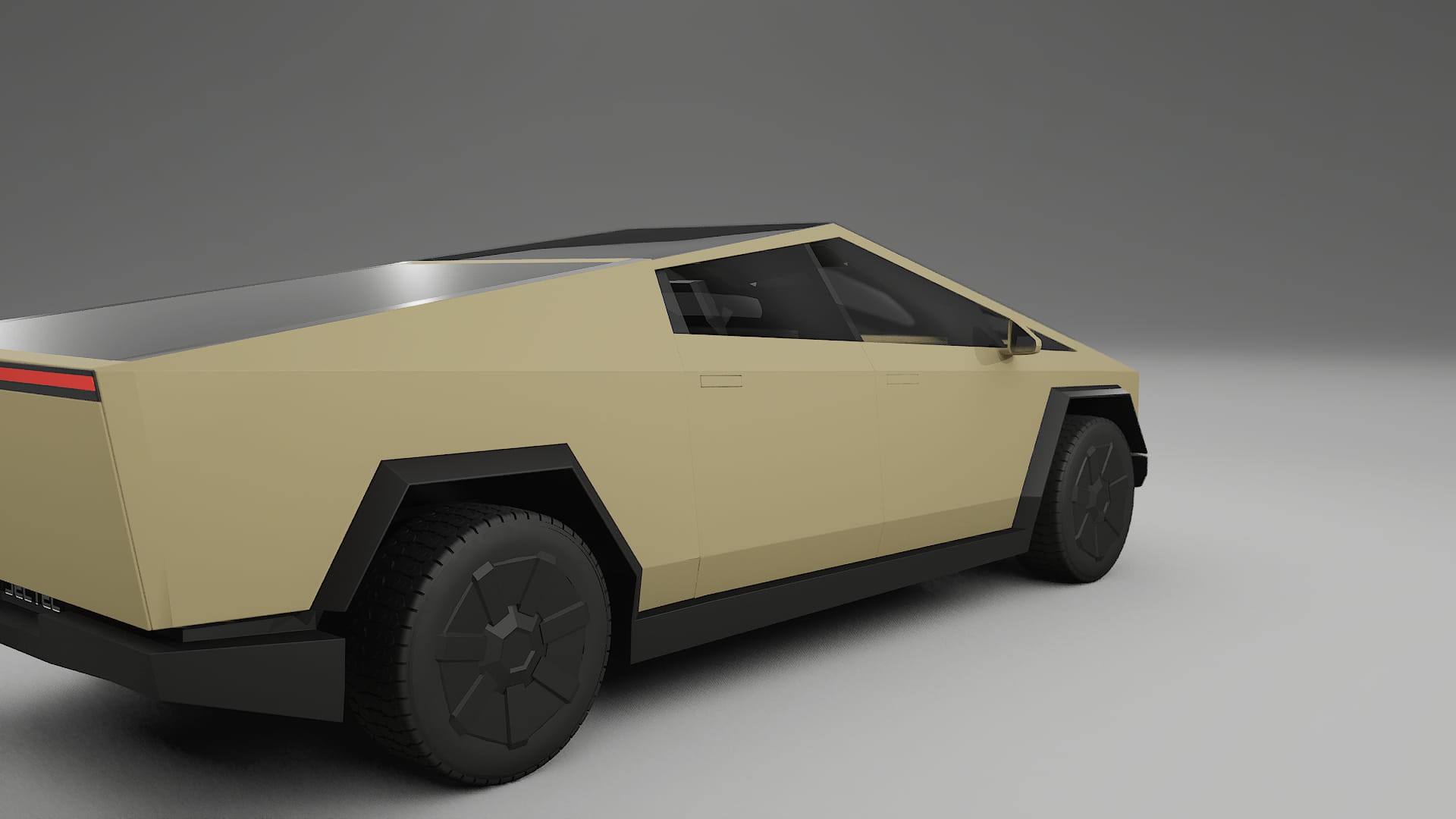 Tesla Cybertruck TPU Paint Protection Film | SAND Color Change PPF Full Pre-Cut Kit