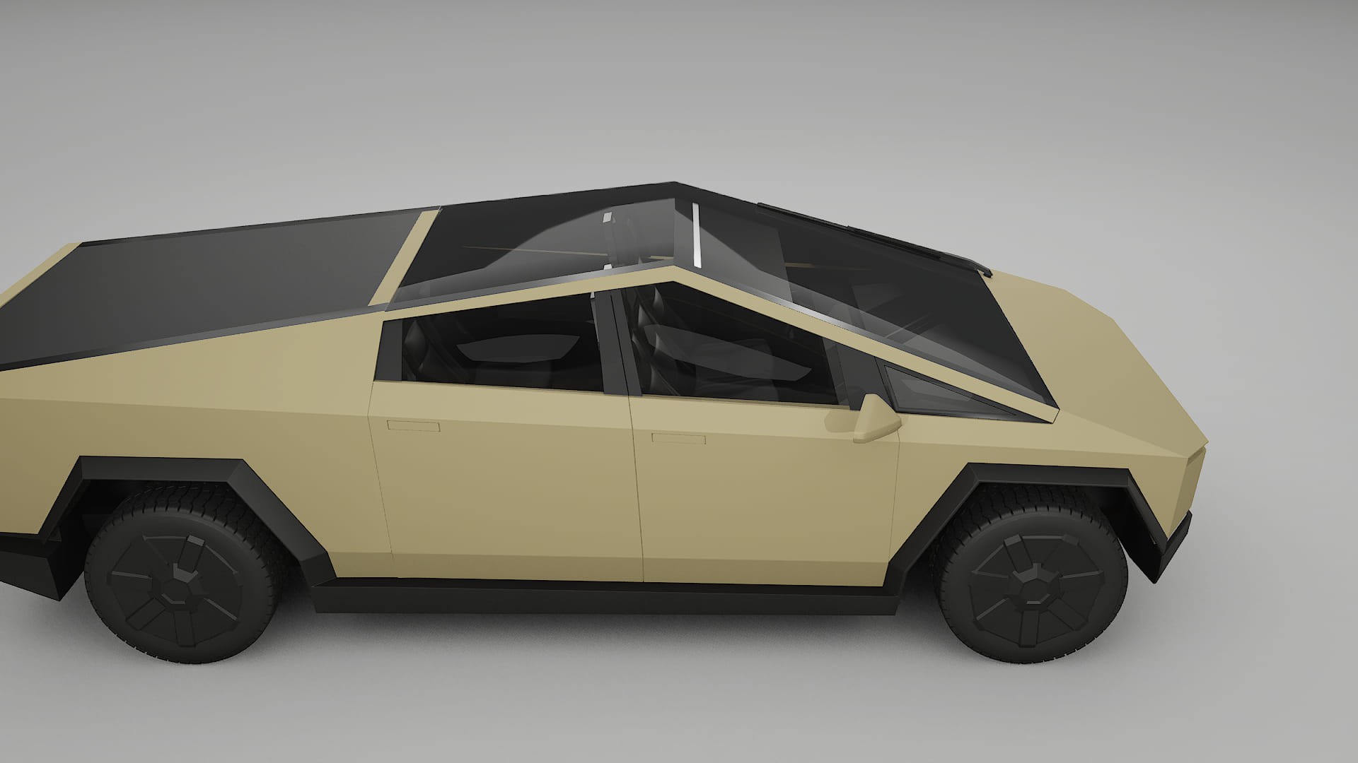 Tesla Cybertruck TPU Paint Protection Film | SAND Color Change PPF Full Pre-Cut Kit