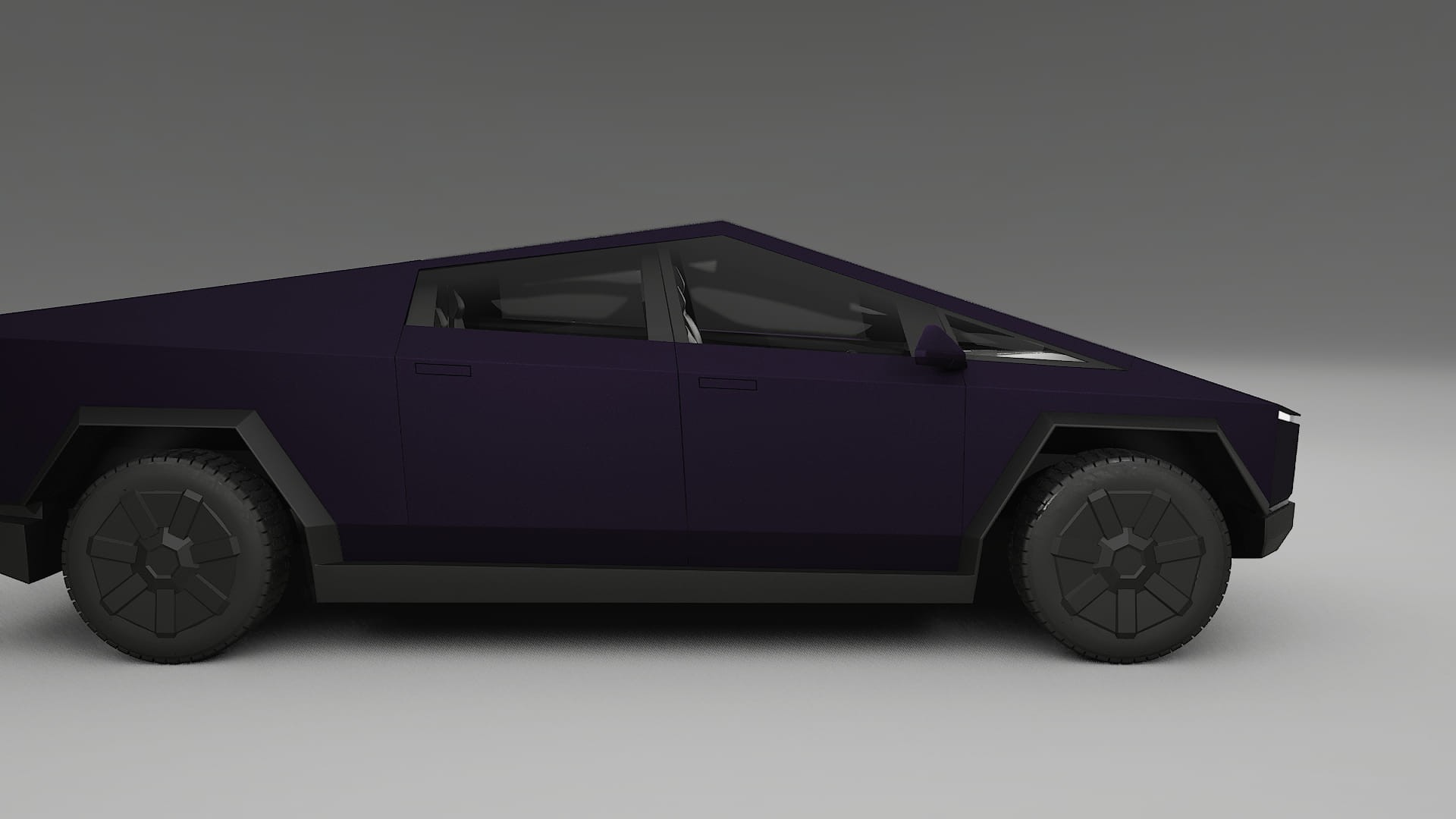 Tesla Cybertruck TPU Paint Protection Film | VIOLET Color Change PPF Full Pre-Cut Kit