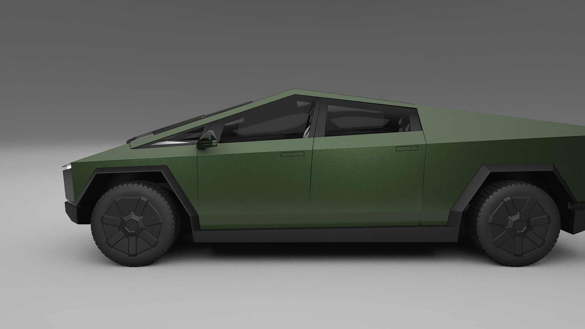 Tesla Cybertruck TPU Paint Protection Film | LAGOON Color Change PPF Full Pre-Cut Kit