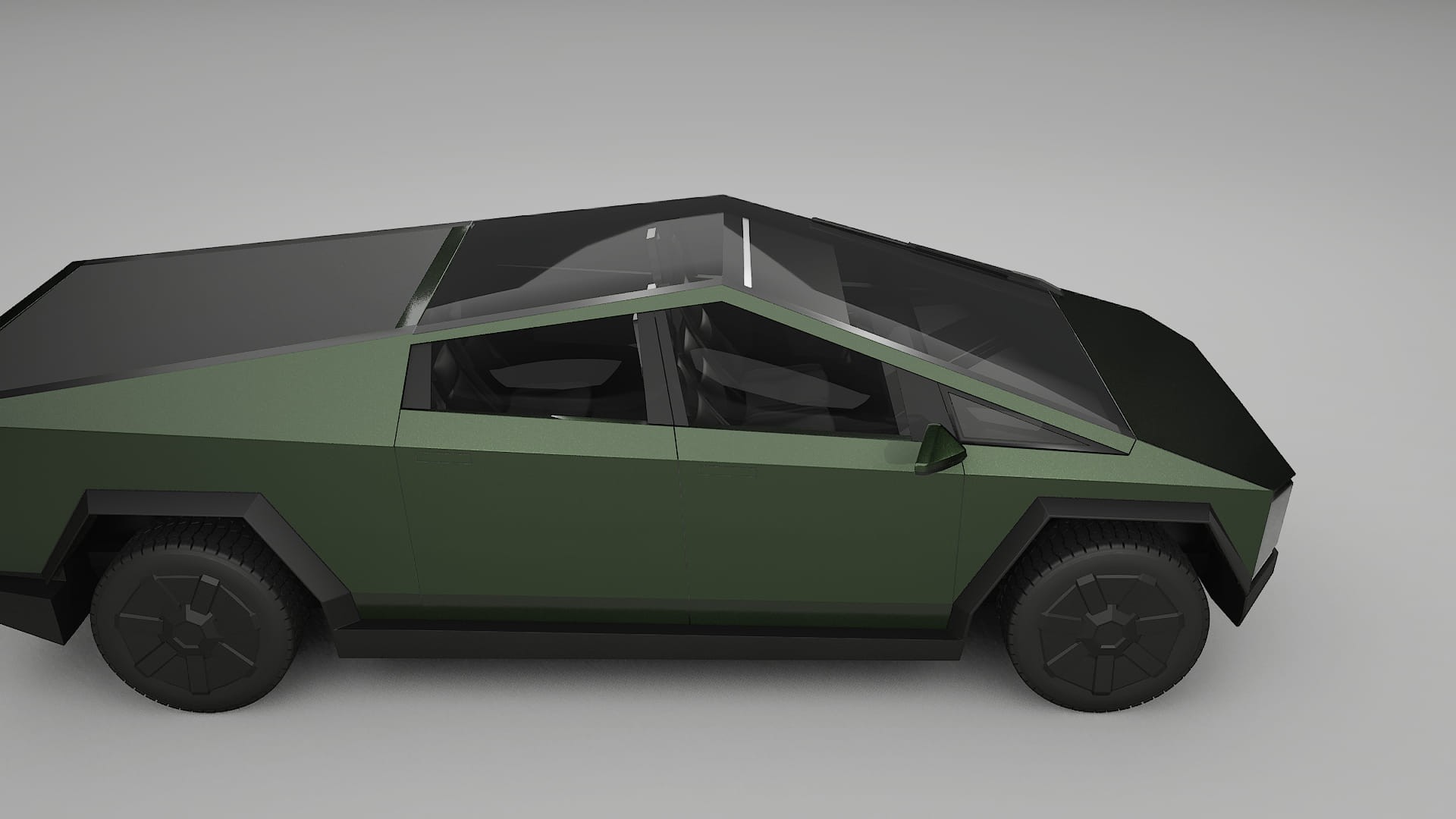 Tesla Cybertruck TPU Paint Protection Film | LAGOON Color Change PPF Full Pre-Cut Kit