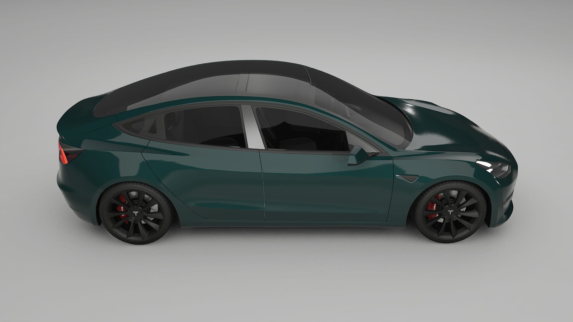 Tesla Model3 TPU Paint Protection Film | INFERNO Color Change PPF Full Pre-Cut Kit