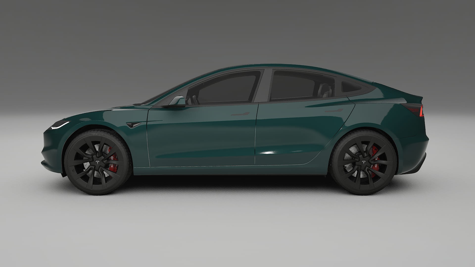 Tesla Model3 Highland TPU Paint Protection Film | INFERNO Color Change PPF Full Pre-Cut Kit