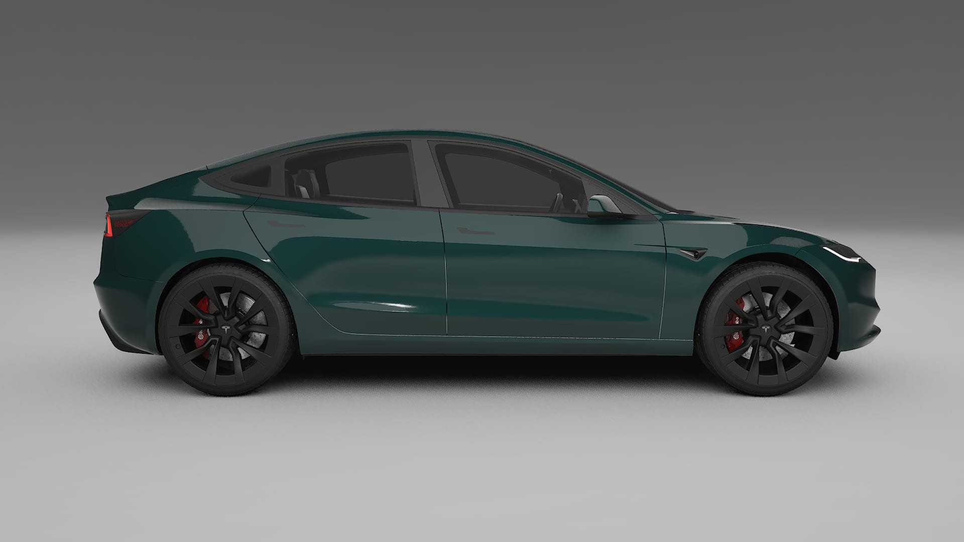 Tesla Model3 Highland TPU Paint Protection Film | INFERNO Color Change PPF Full Pre-Cut Kit