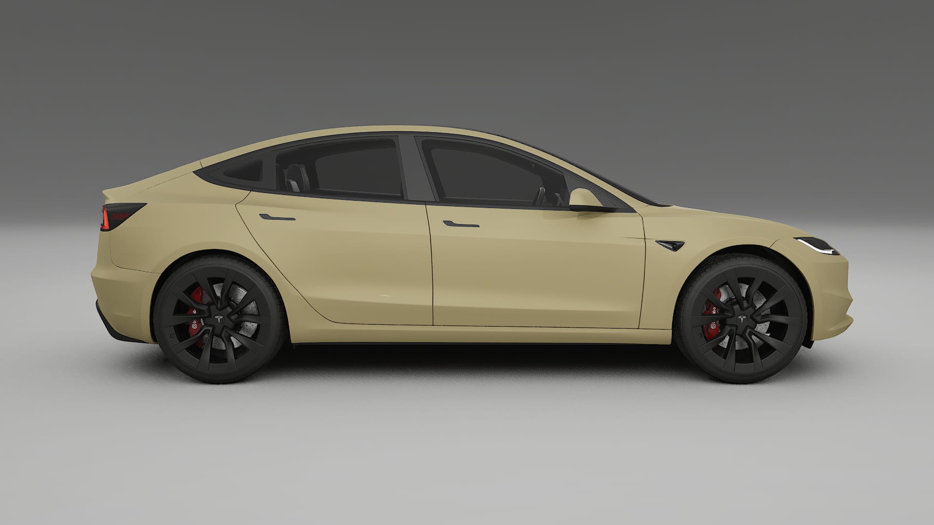 Tesla Model3 Highland TPU Paint Protection Film | SAND Color Change PPF Full Pre-Cut Kit
