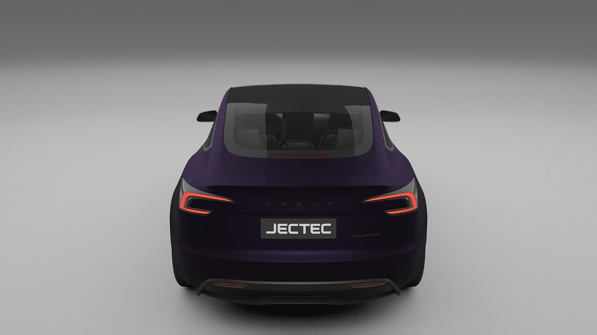Tesla Model3 Highland TPU Paint Protection Film | VIOLET Color Change PPF Full Pre-Cut Kit