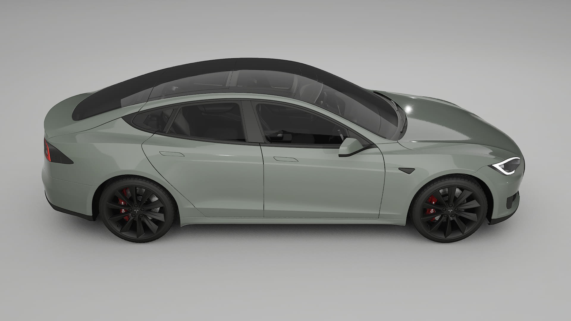 Tesla Model-S TPU Paint Protection Film | SLATE Color Change PPF Full Pre-Cut Kit