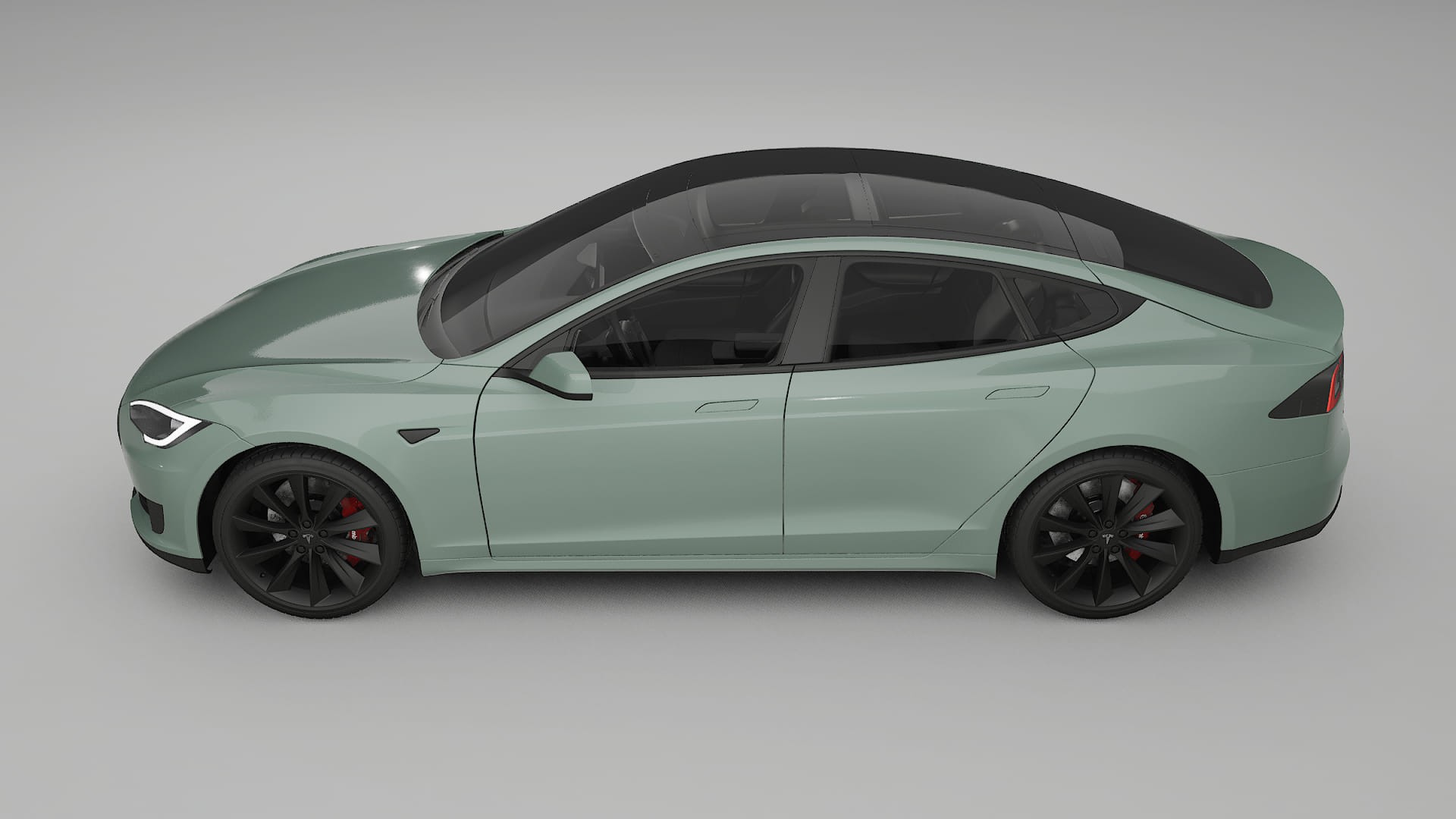 Tesla Model-S TPU Paint Protection Film | CINDER Color Change PPF Full Pre-Cut Kit