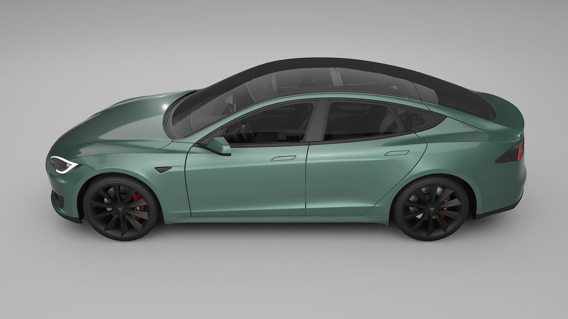 Tesla Model-S TPU Paint Protection Film | EVERGREEN Color Change PPF Full Pre-Cut Kit