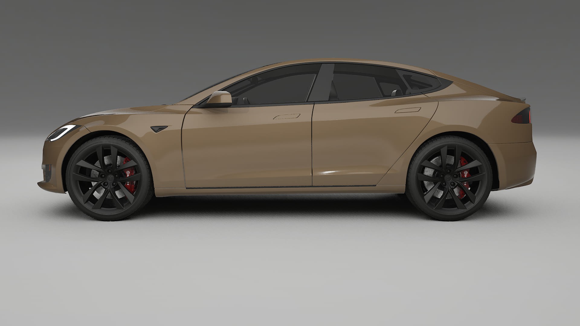 Tesla Model-S Refresh TPU Paint Protection Film | SAHARA Color Change PPF Full Pre-Cut Kit