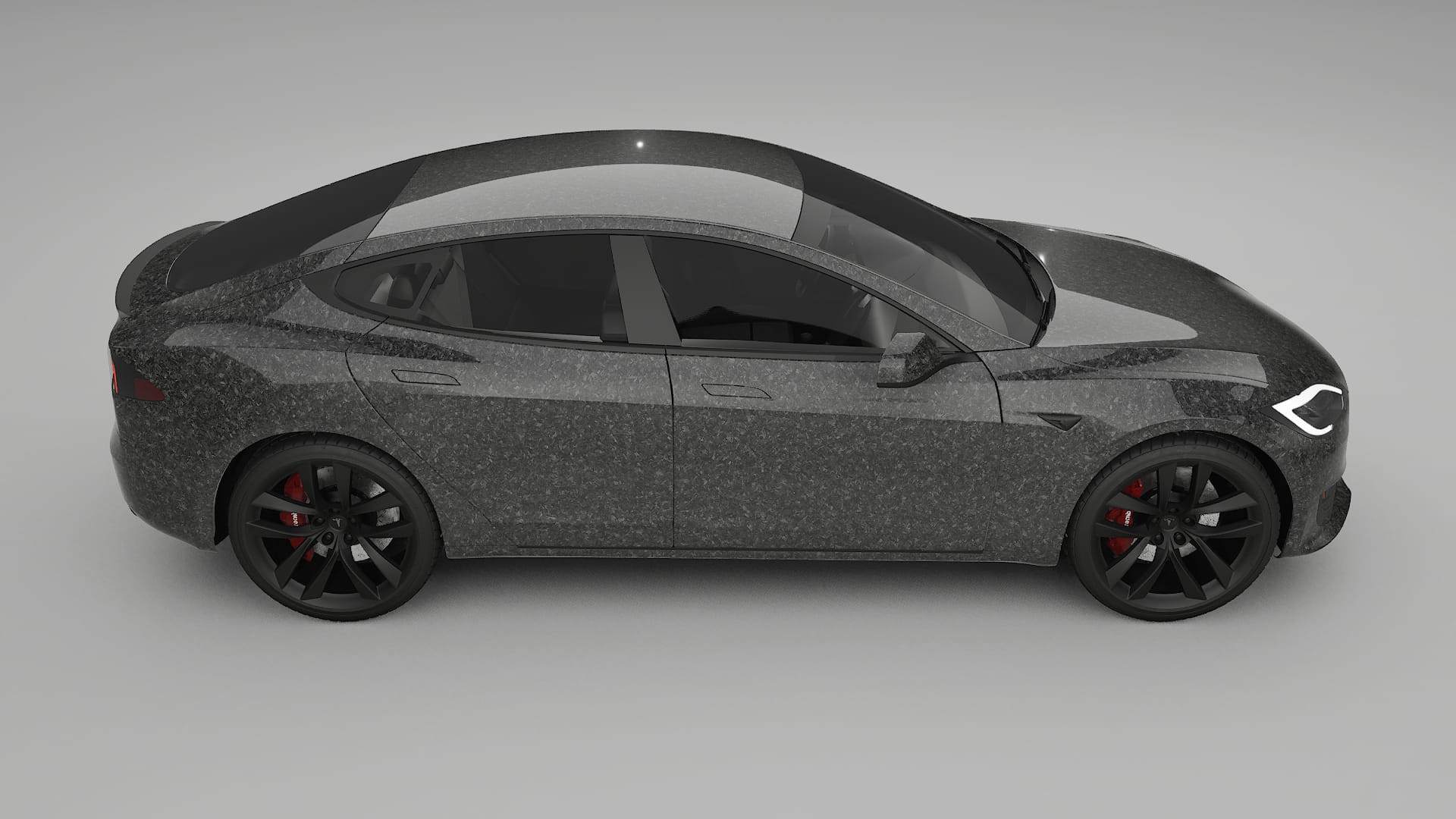Tesla Model-S Refresh TPU Paint Protection Film | FORGED S Color Change PPF Full Pre-Cut Kit