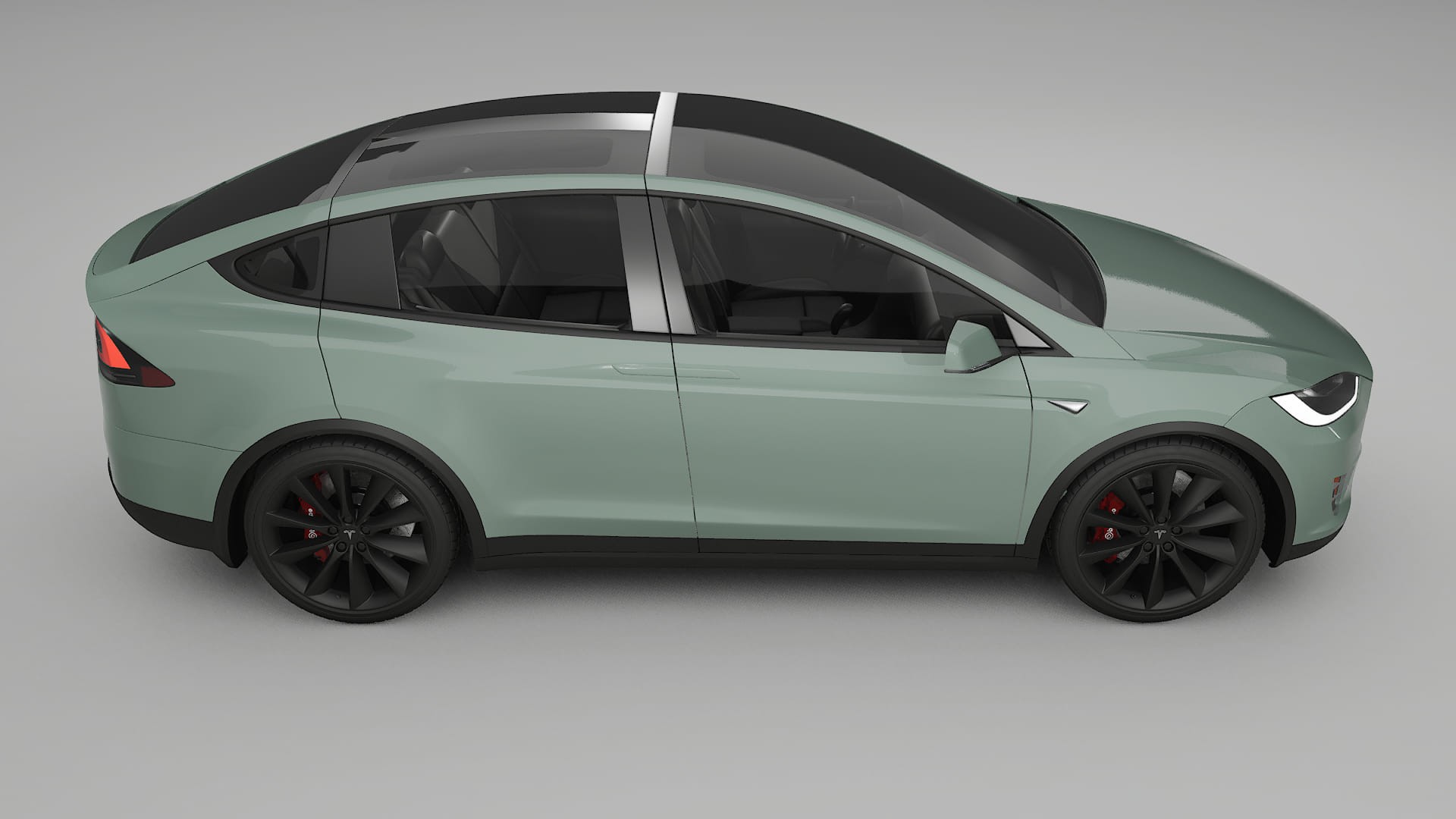 Tesla Model-X TPU Paint Protection Film | CINDER Color Change PPF Full Pre-Cut Kit