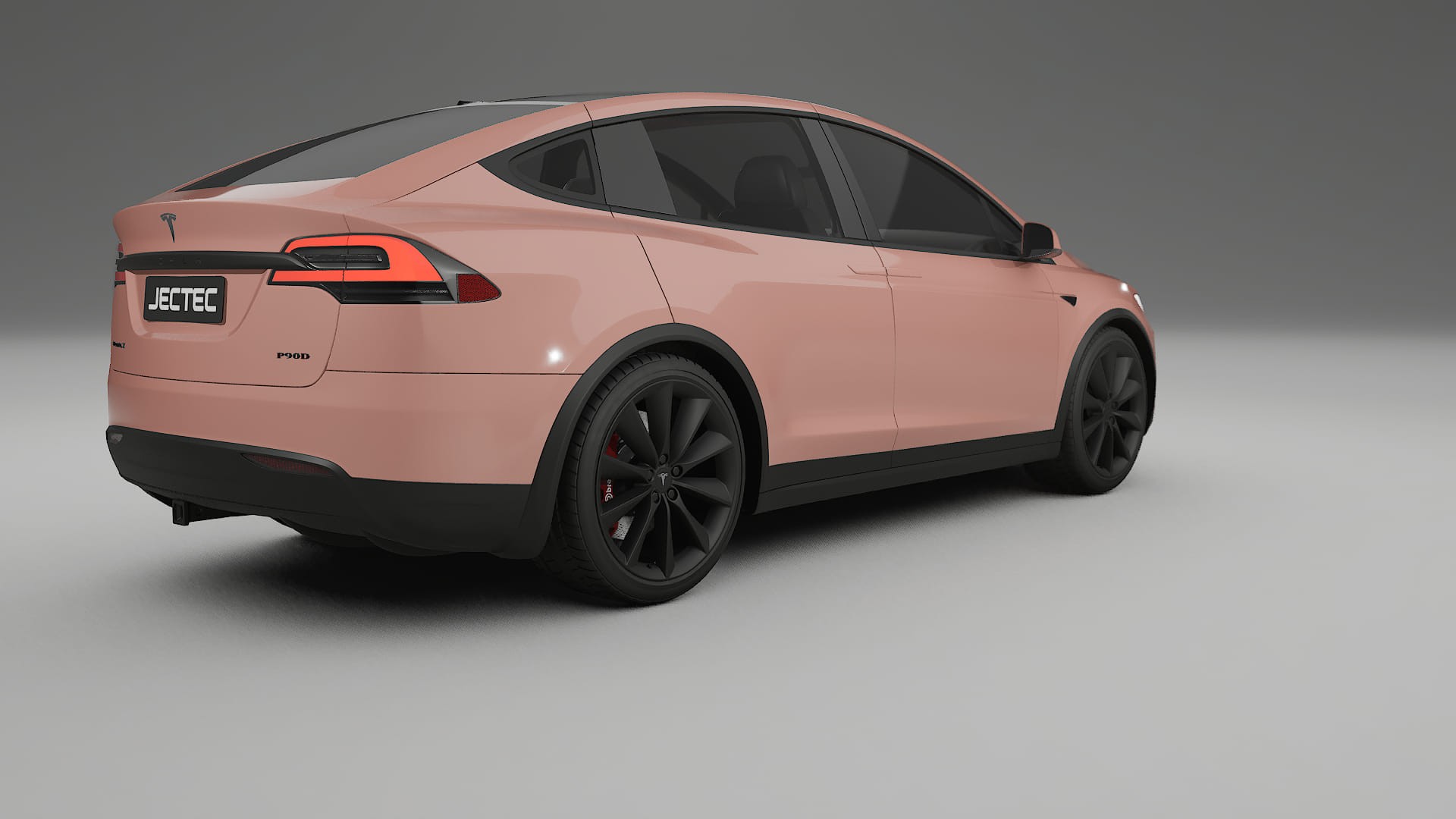 Tesla Model-X TPU Paint Protection Film | BLUSH Color Change PPF Full Pre-Cut Kit