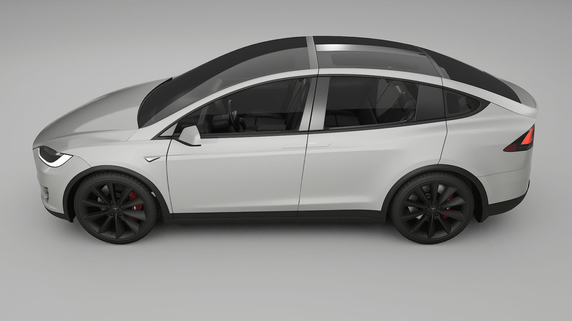 Tesla Model-X TPU Paint Protection Film | PEARL Color Change PPF Full Pre-Cut Kit