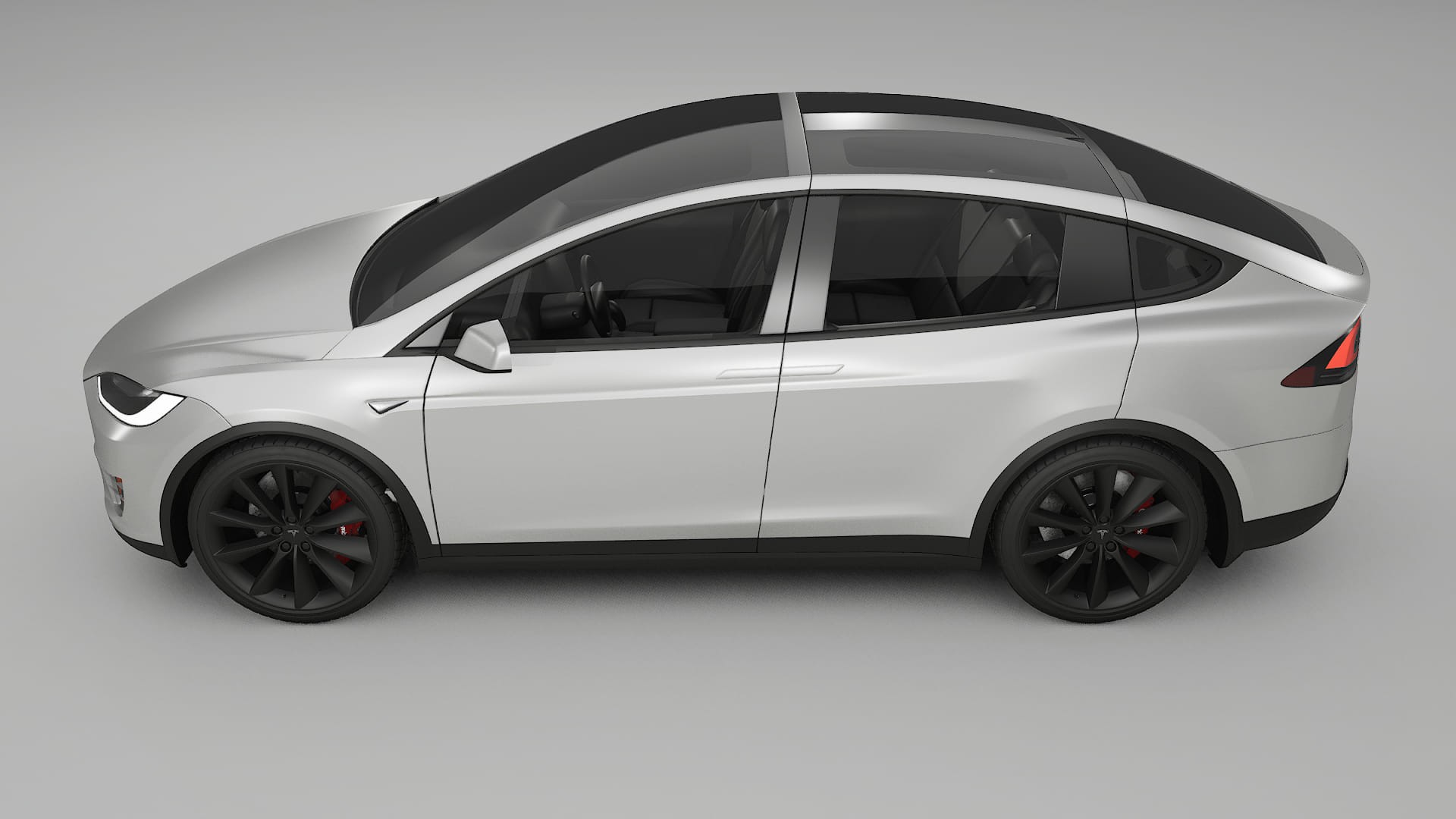 Tesla Model-X TPU Paint Protection Film | OPAL Color Change PPF Full Pre-Cut Kit